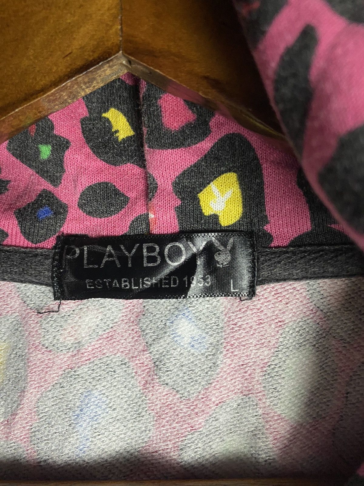 Playboy Playboy Leapord Hoodie Size L / US 10 / IT 46 - 5 Thumbnail