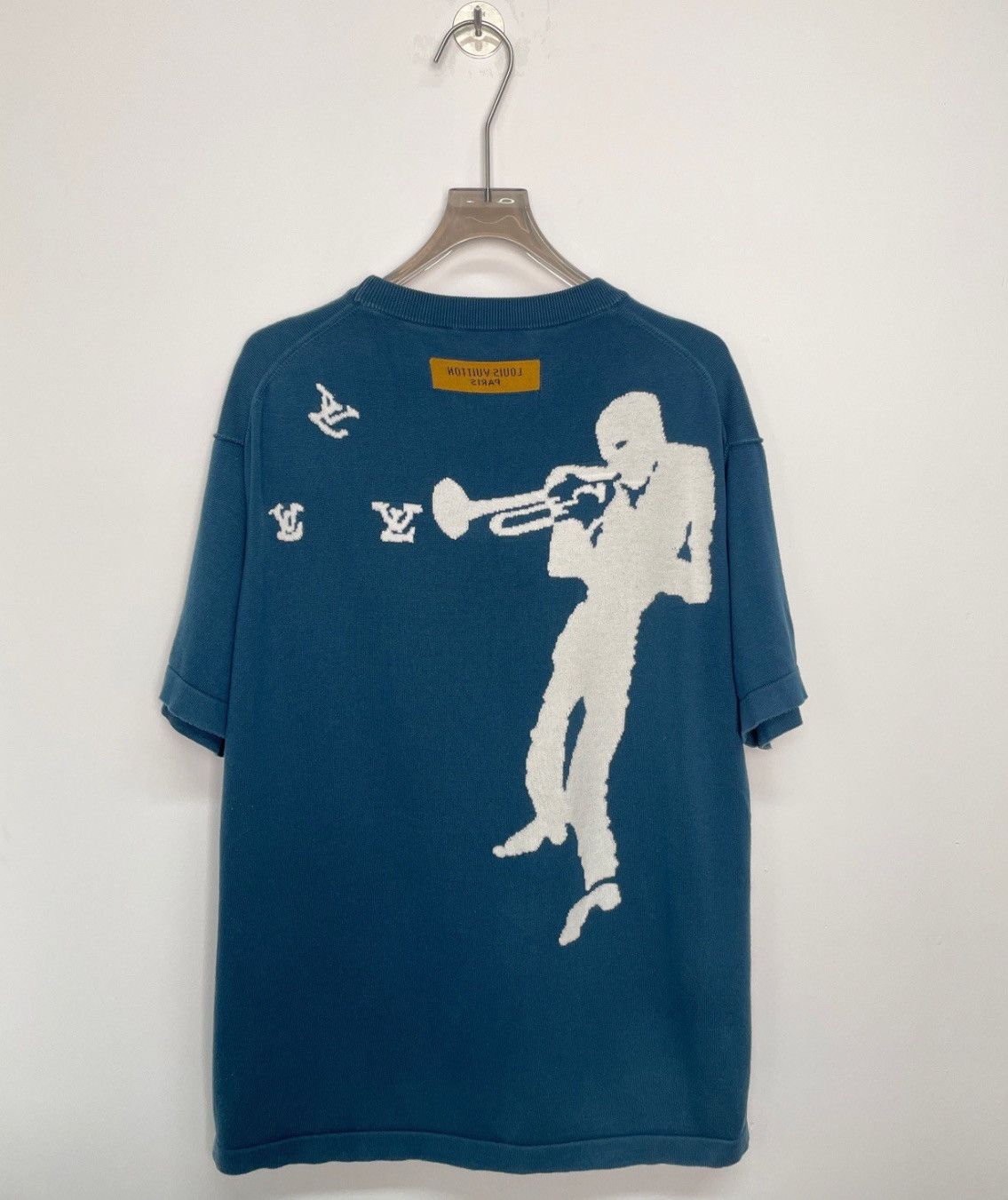 Louis Vuitton Louis Vuitton Pied Piper logo short sleeves 2502-Nextarrow Size US L / EU 52-54 / 3 - 2 Thumbnail