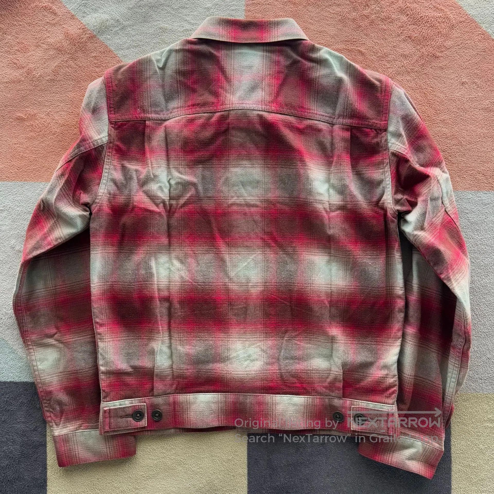 RRL Ralph Lauren RRL Ralph Lauren Double RL Red Plaid 507 Jacket. Size US S / EU 44-46 / 1 - 2 Thumbnail