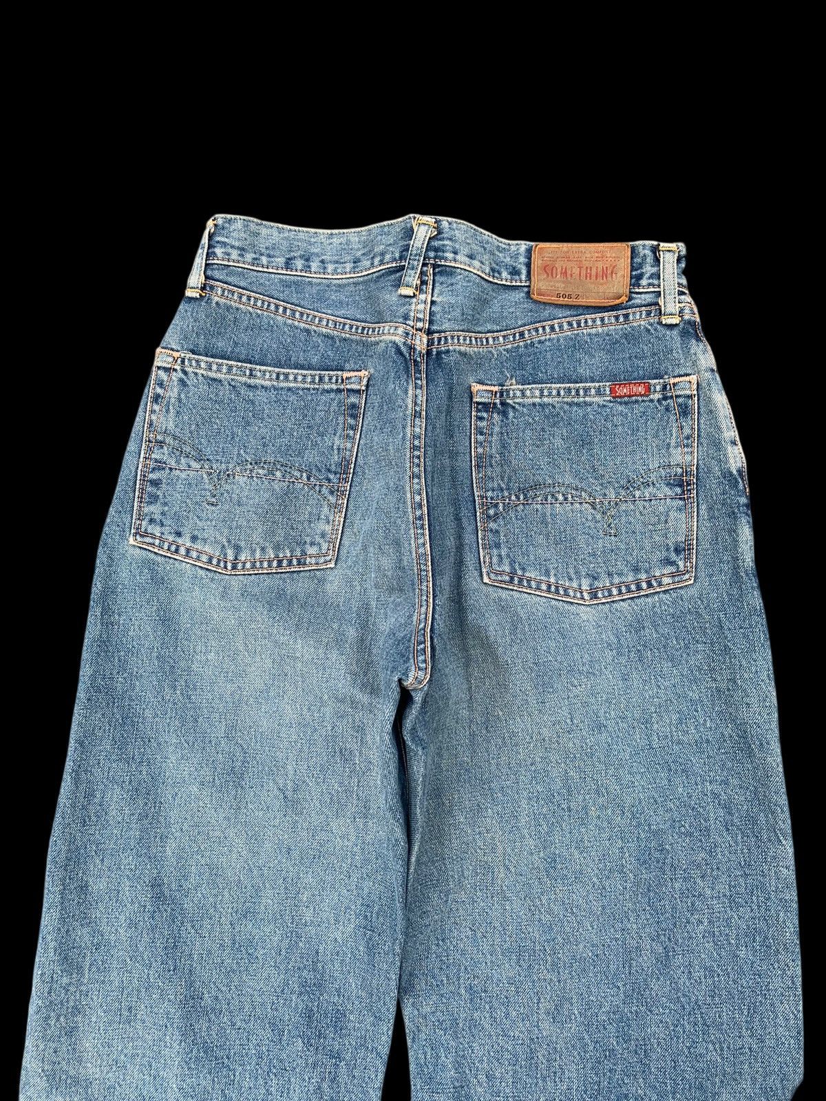 Kapital VINTAGE SOMETHING EDWIN SELVEDGE BAGGY DISTRESSED DENIM Size US 28 / EU 44 - 8 Thumbnail