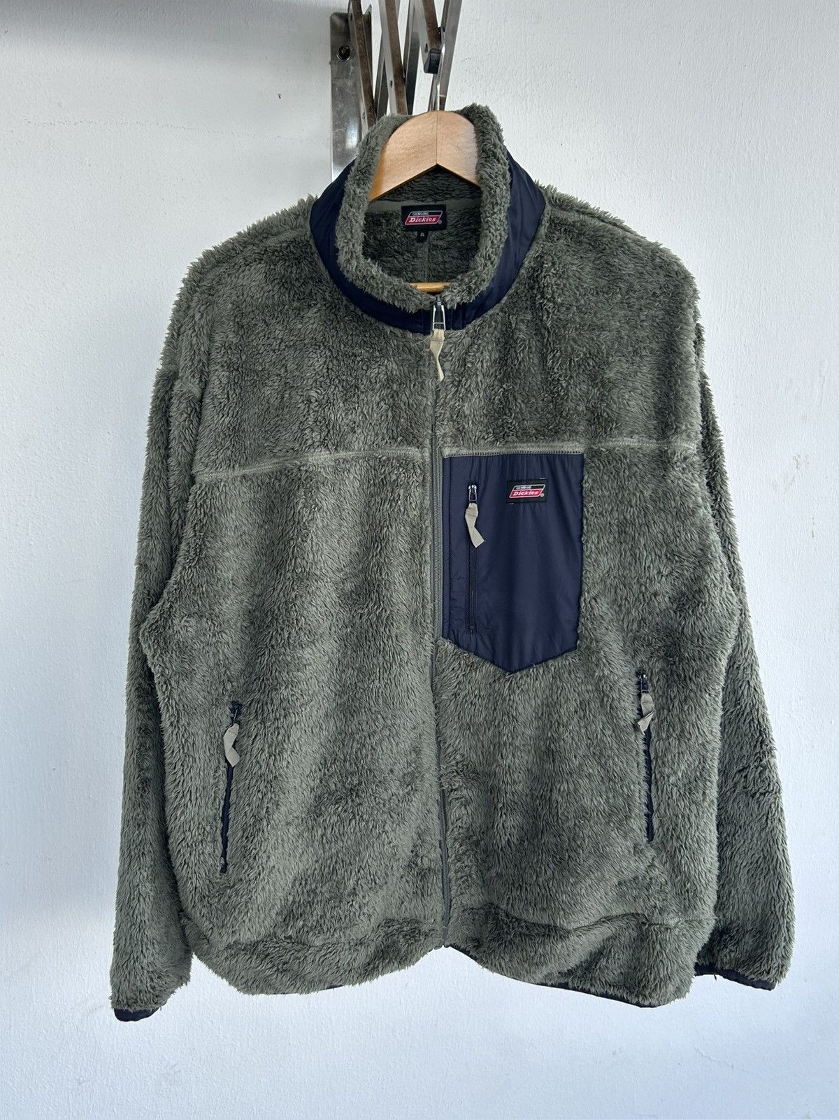 Dickies Dickies Vintage Fur Jacket Olive Green Size US XL / EU 56 / 4 - 1 Thumbnail