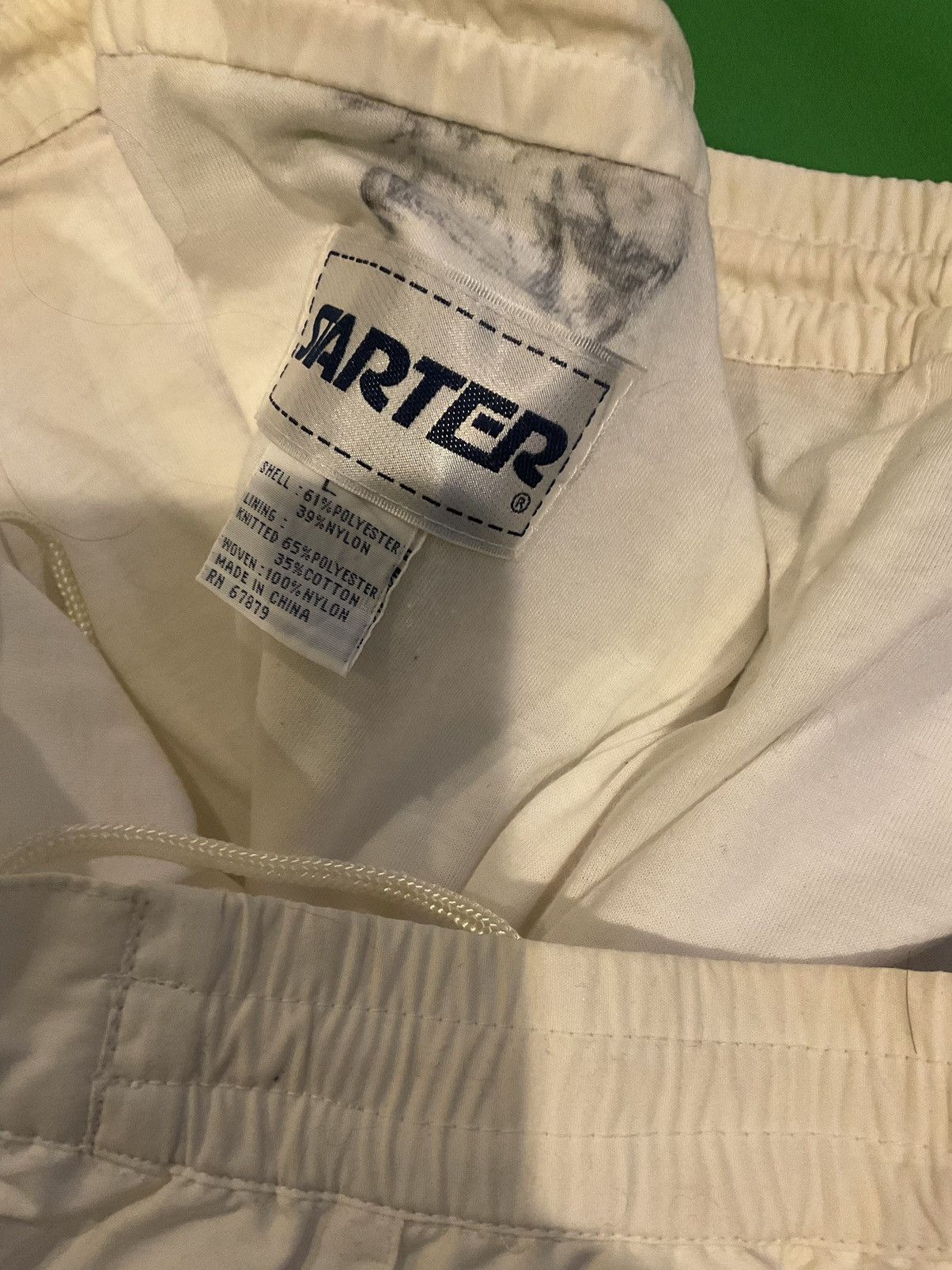 NBA × Vintage Vintage Lakers Authentic white and purple track pants Size US 34 / EU 50 - 4 Thumbnail