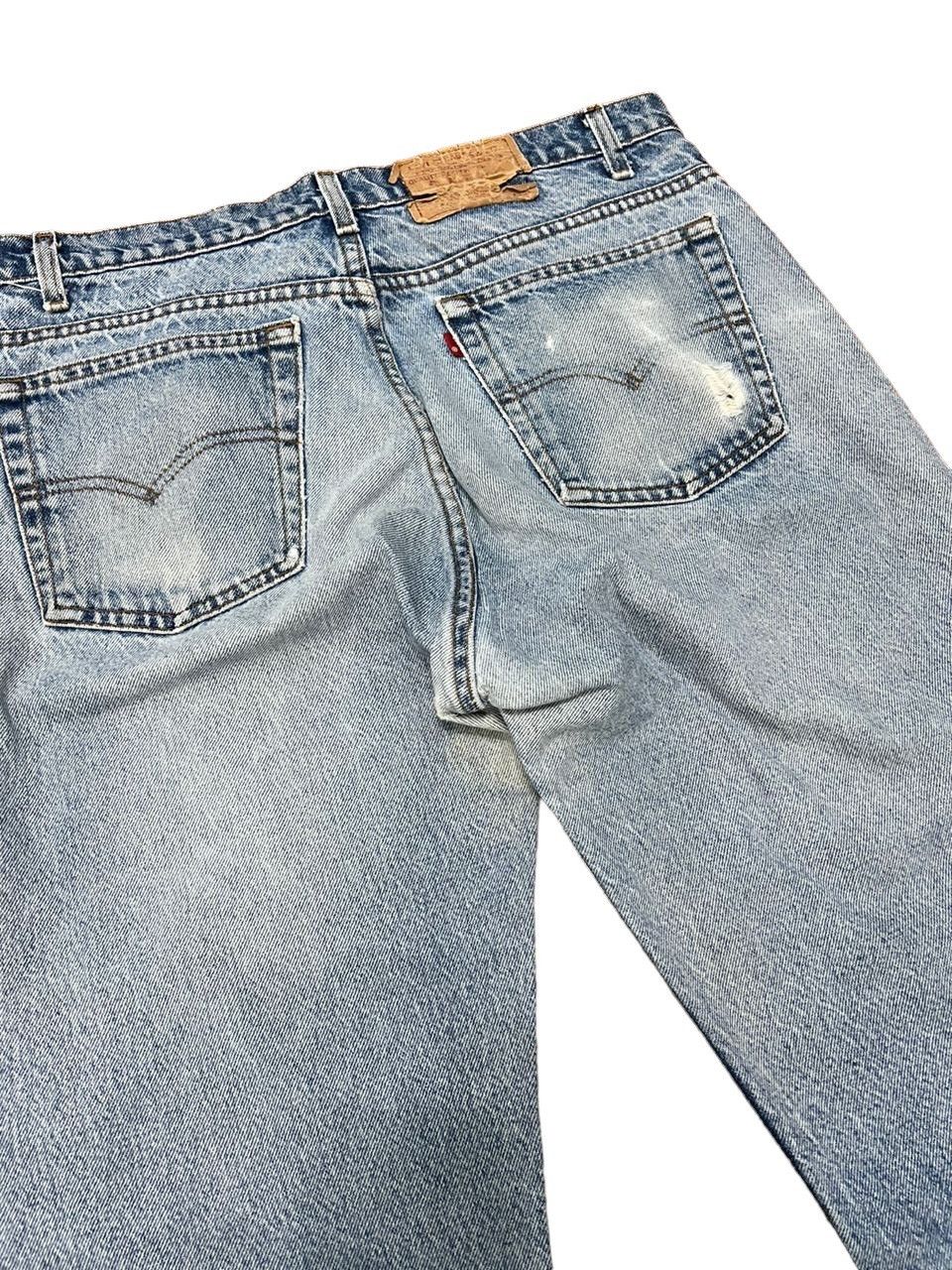Levi's × Vintage Vintage Levis 505 Acid Wash Distressed Size US 33 - 5 Thumbnail