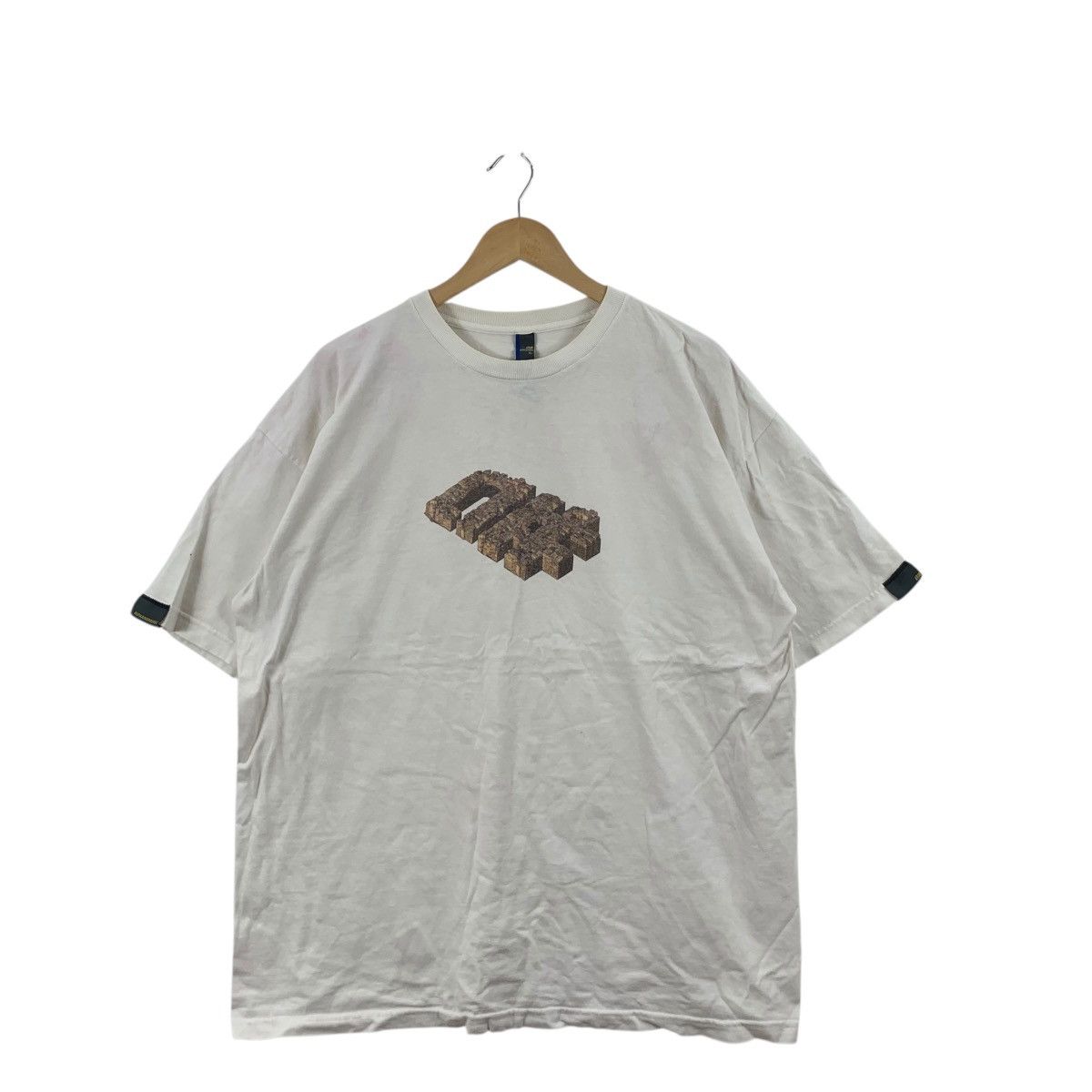 Vintage Vintage 90s ALPHANUMERIC ENVIRONMENT Logo Tee Shirt Top Size US XL / EU 56 / 4 - 4 Thumbnail
