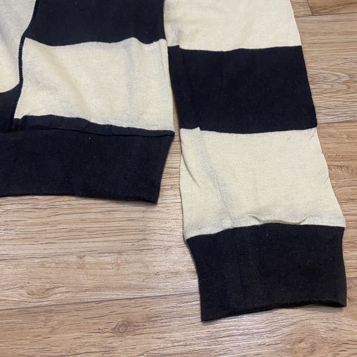 CABANE de ZUCCa 2000s Cabane De Zucca By Issey Miyake Stripe Cardigan Size US M / EU 48-50 / 2 - 3 Thumbnail