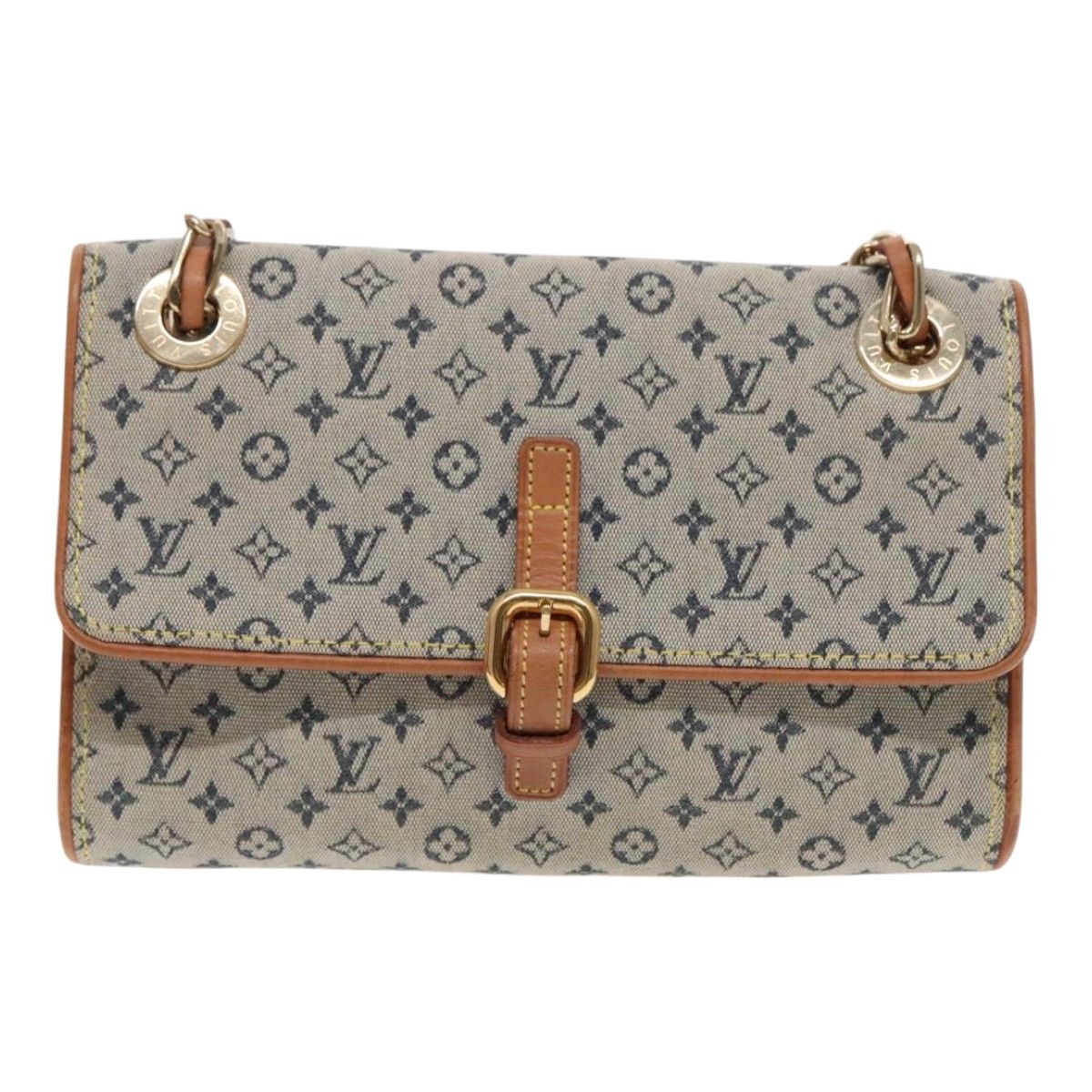 Louis Vuitton Camille Blue Canvas Shoulder Bag (Pre-Owned) Size ONE SIZE - 1 Thumbnail