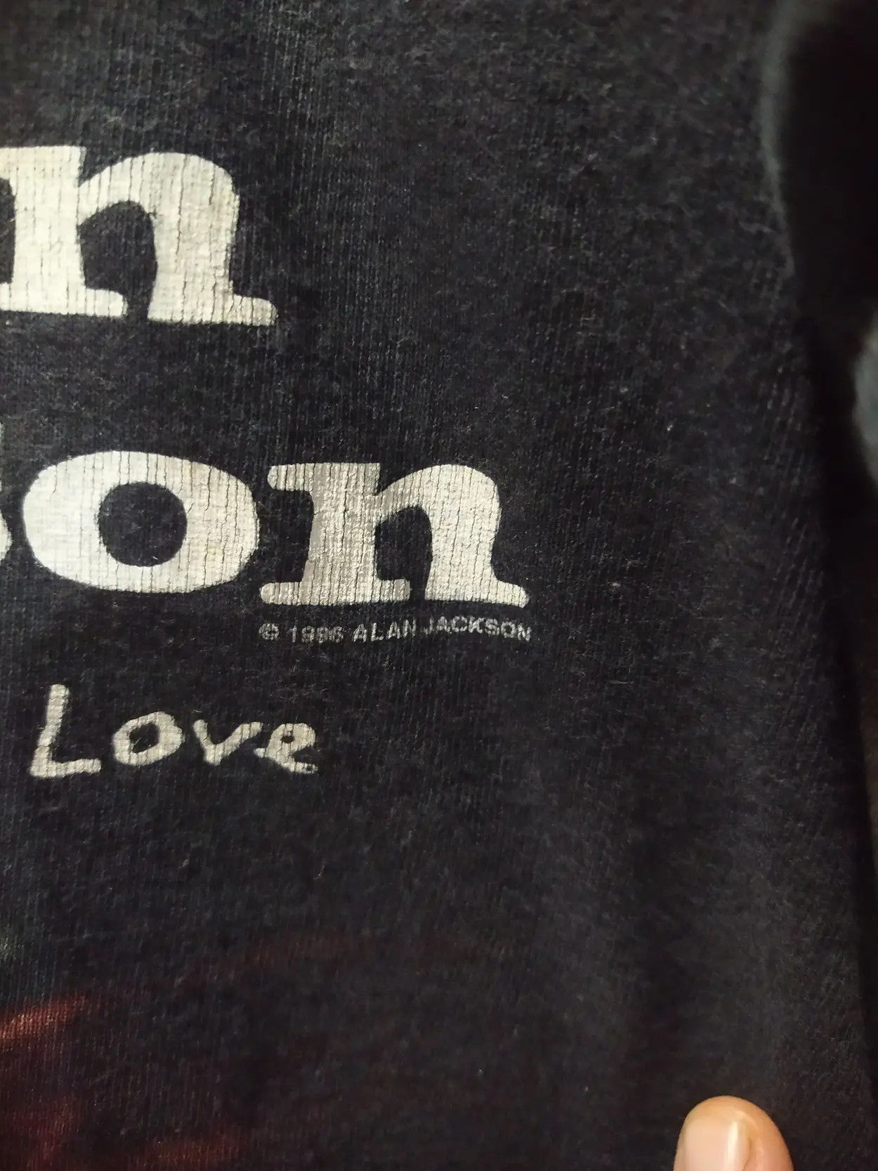 Band Tees Alan Jackson 1996 "Everything I Love" Tennessee River Gold Size US L / EU 52-54 / 3 - 7 Thumbnail