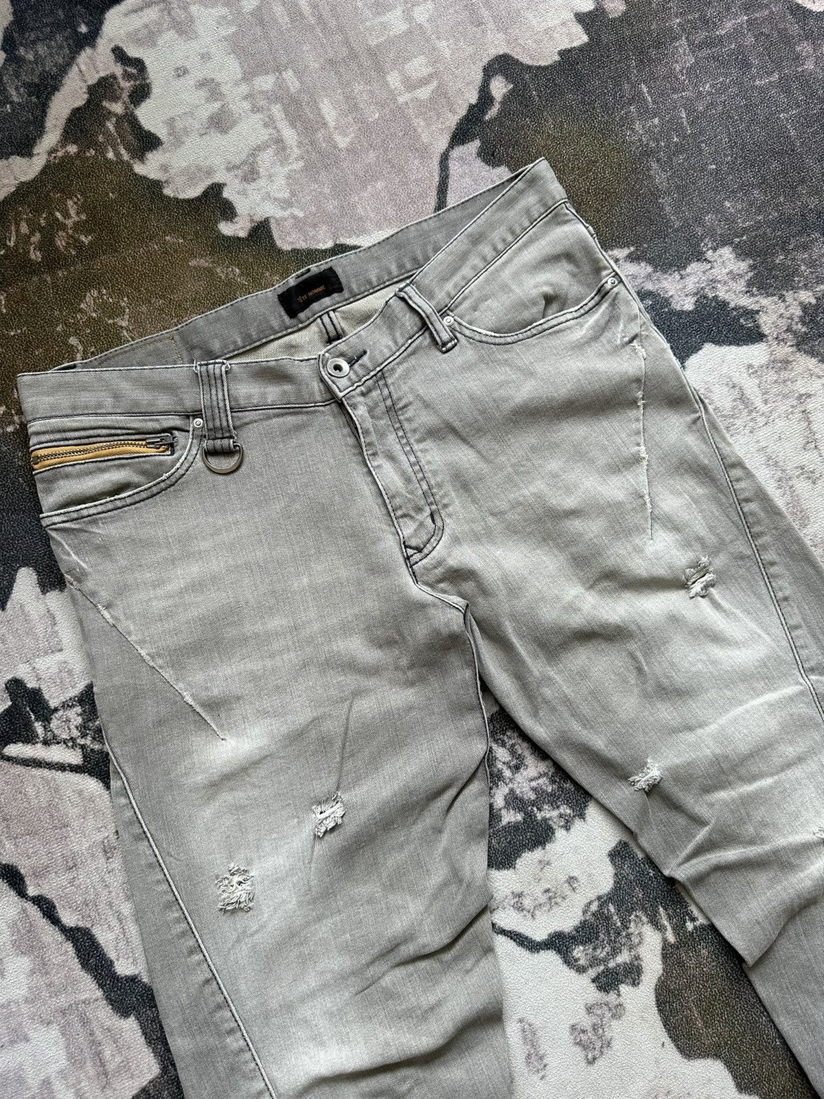 Tete Homme by Kiminori Morishita spiral two way jean