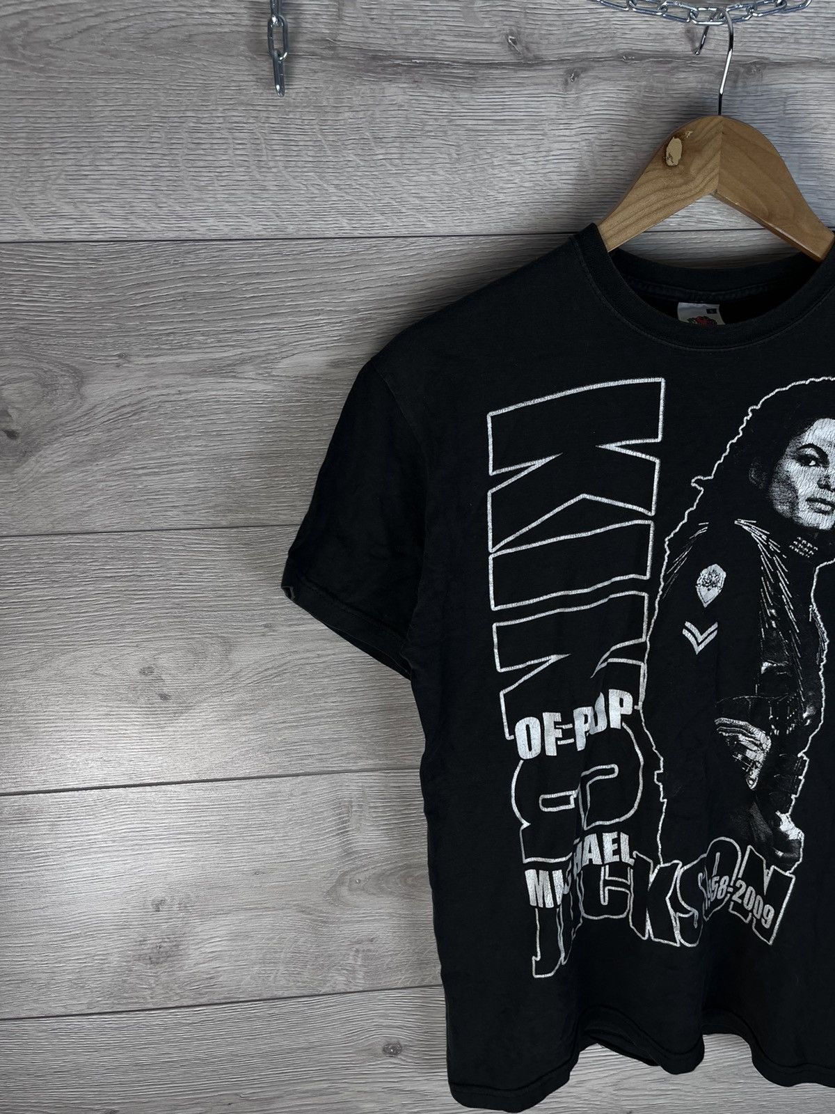 Fruit Of The Loom Men’s merch t-shirt Michael Jackson size s vintage Size US S / EU 44-46 / 1 - 3 Thumbnail