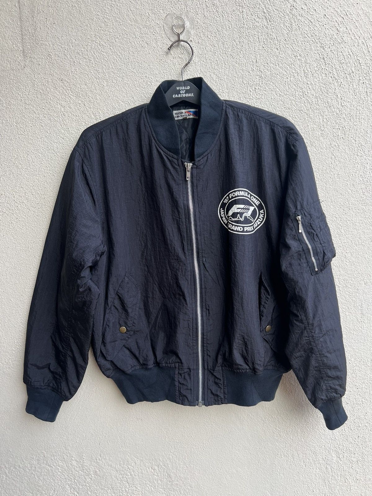 Vintage RARE!!! Vintage ‘87 Formula 1 Japan Grand Prix Suzuka Bomber Size US M / EU 48-50 / 2 - 6 Thumbnail