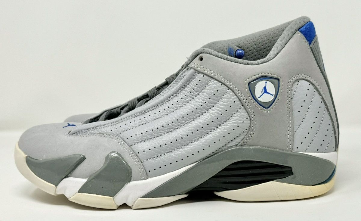 Jordan Brand × Nike Nike Air Jordan XIV 14 Wolf Grey 2014 Retro size 9 Size US 9 / EU 42 - 2 Thumbnail