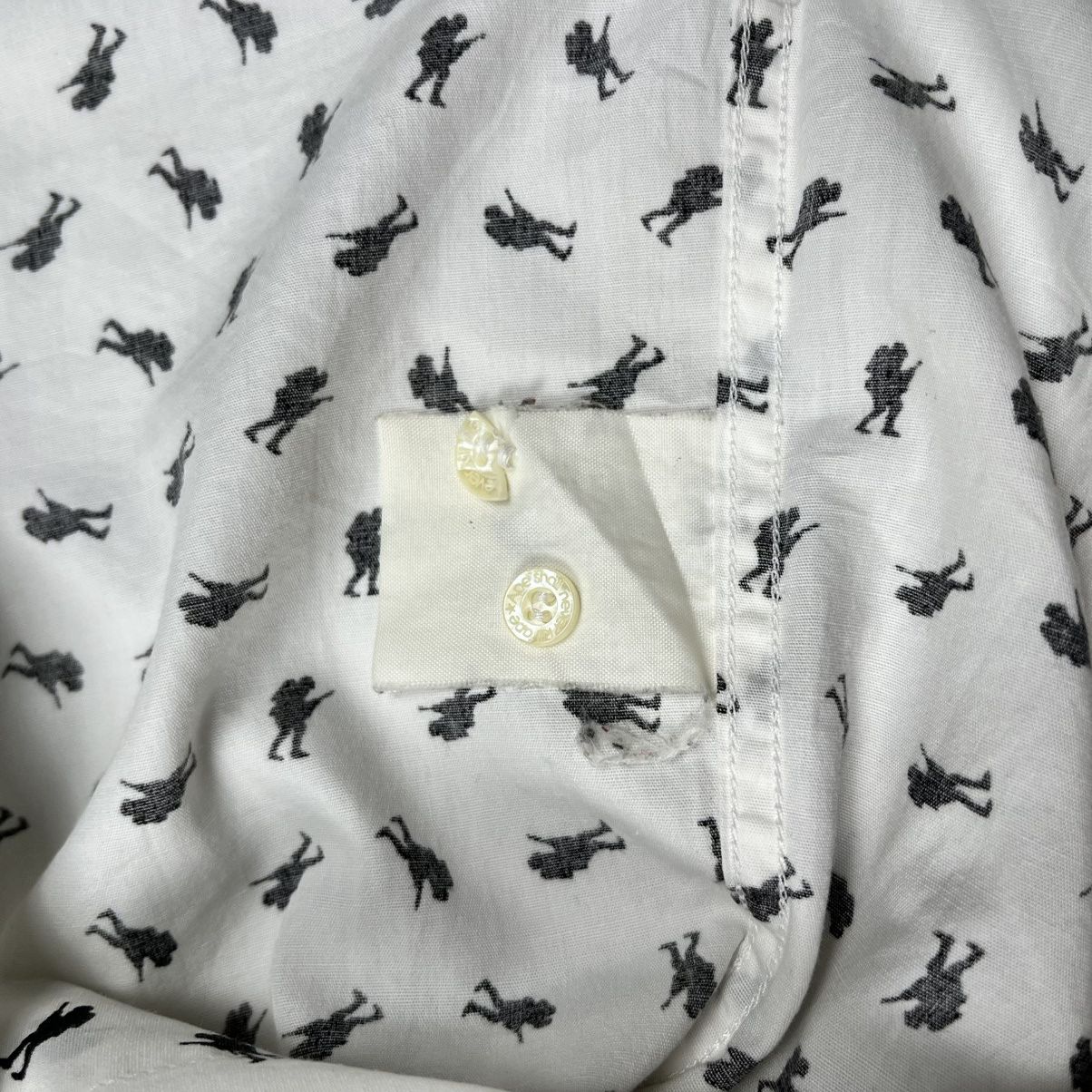 Bape Bape Monogram Button Up Shirt Pocket Logo Size US S / EU 44-46 / 1 - 8 Thumbnail