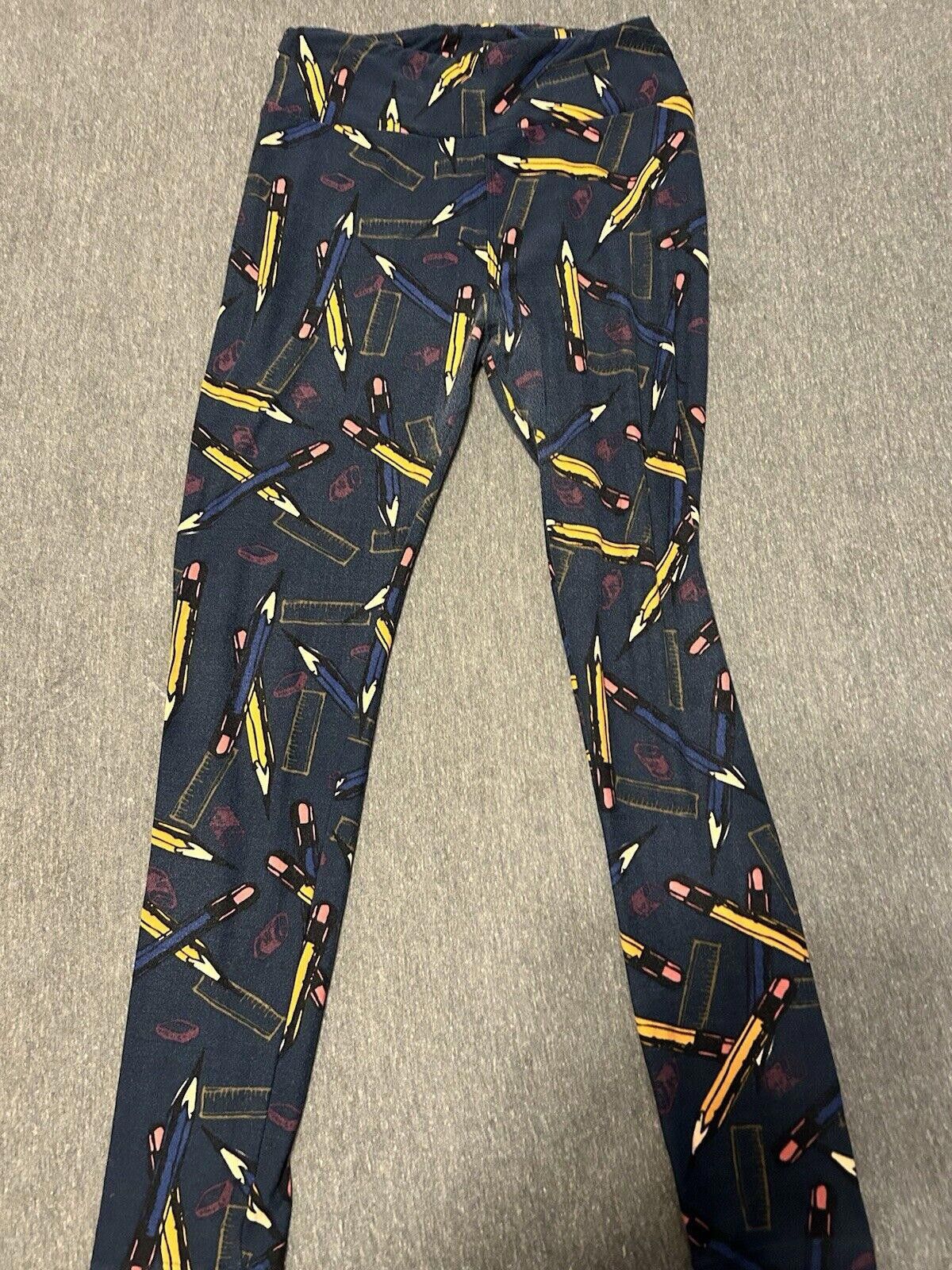 Designer lularoe leggings os Size 30" / US 8 / IT 44 - 1 Thumbnail