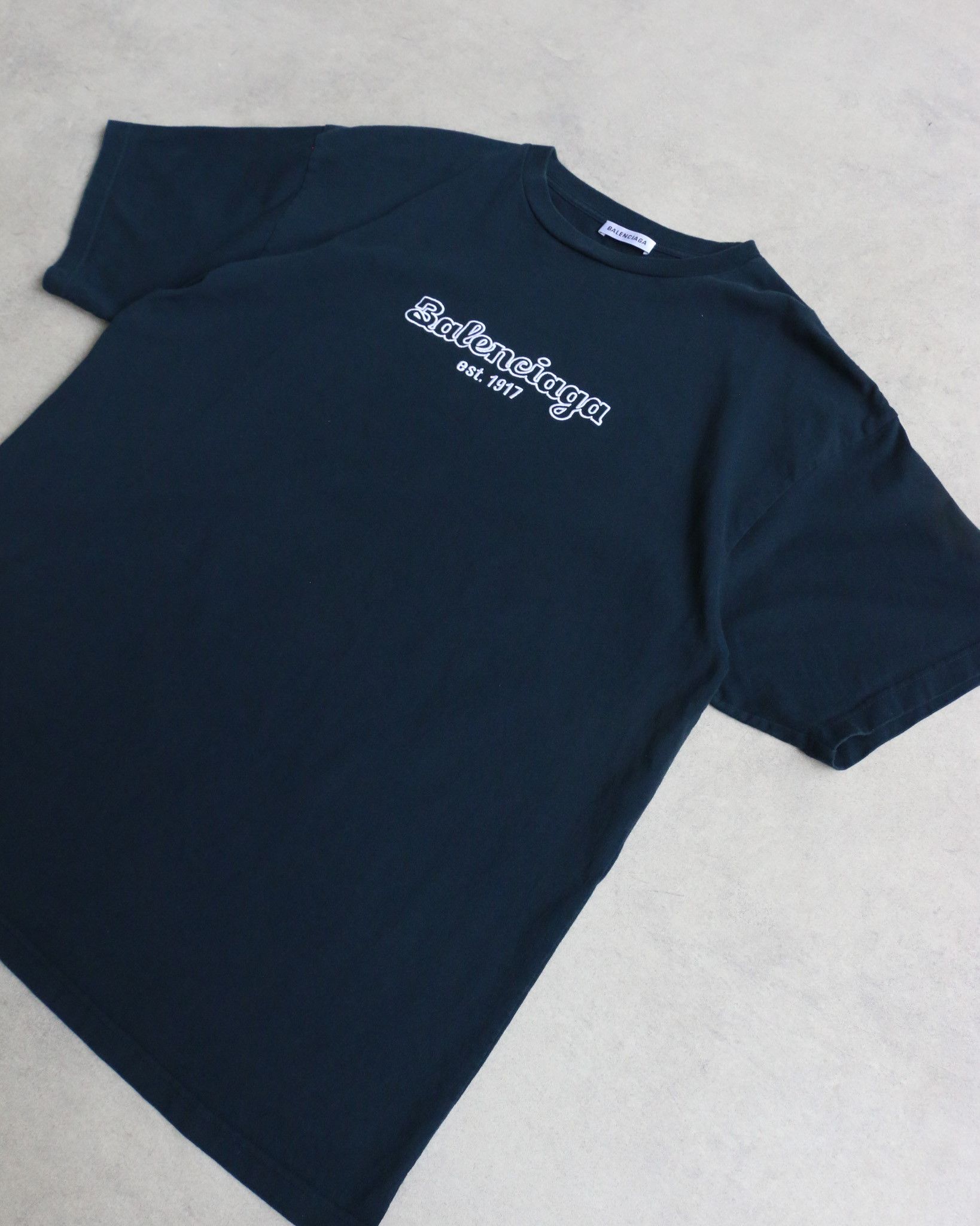 Balenciaga Balenciaga est. 1917 Tee Navy Size US S / EU 44-46 / 1 - 2 Thumbnail