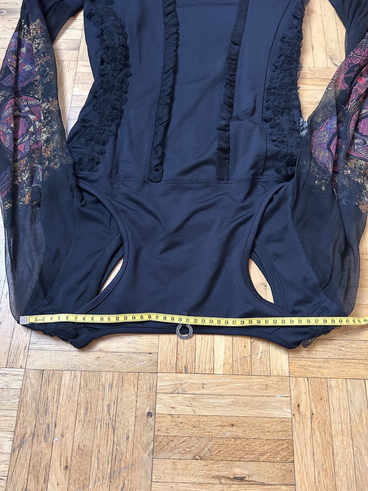 Other Vintage Mesh Top Body Ring Save The Queen JPG Style Size XL / US 12-14 / IT 48-50 - 17 Thumbnail