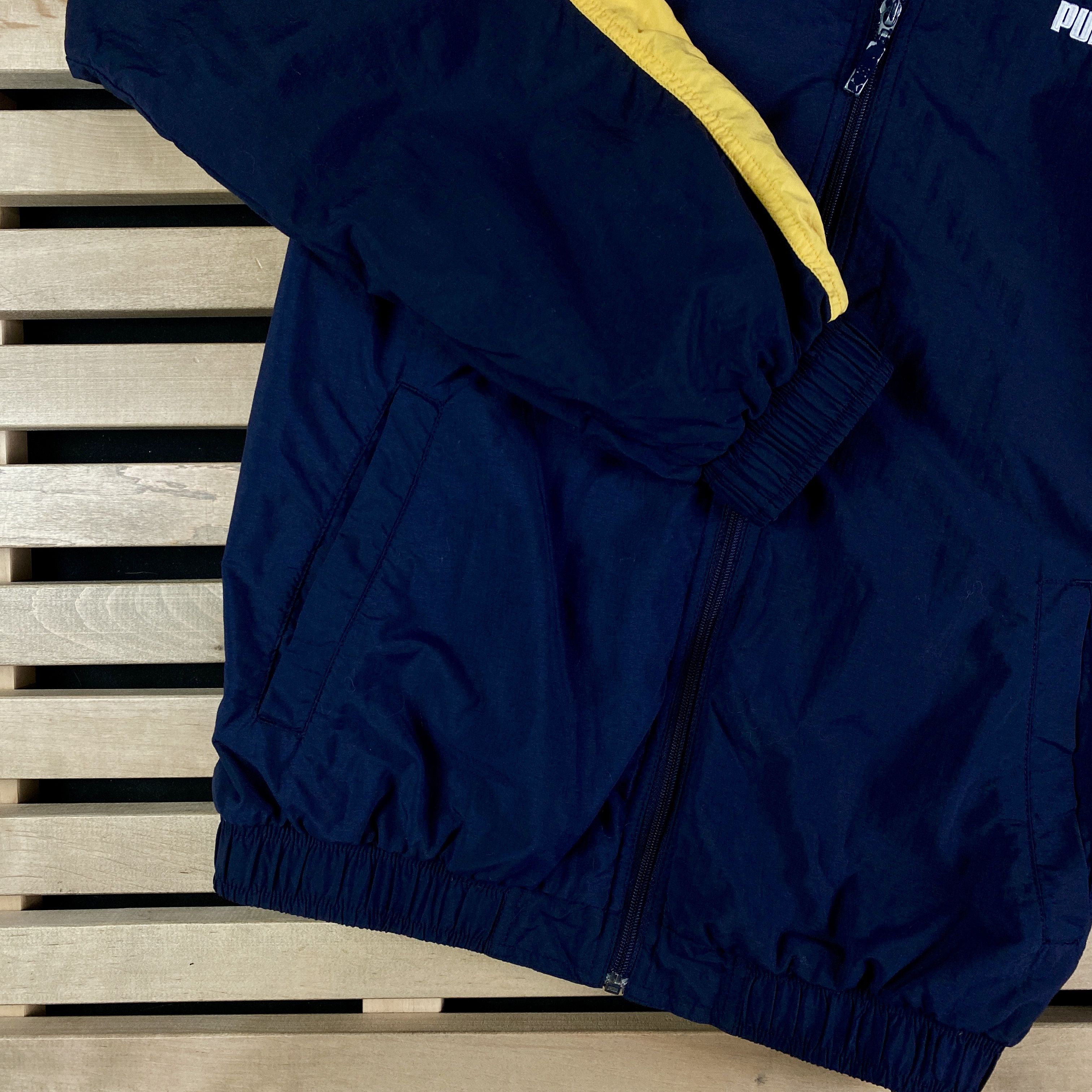 Puma × Vintage Men’s Bomber Jacket Puma Vintage Size M Blue Size US M / EU 48-50 / 2 - 3 Thumbnail