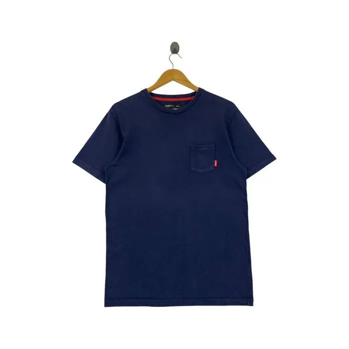 Vintage FUCT BASICS COLLECTION Indigo Plain Tee Shirt