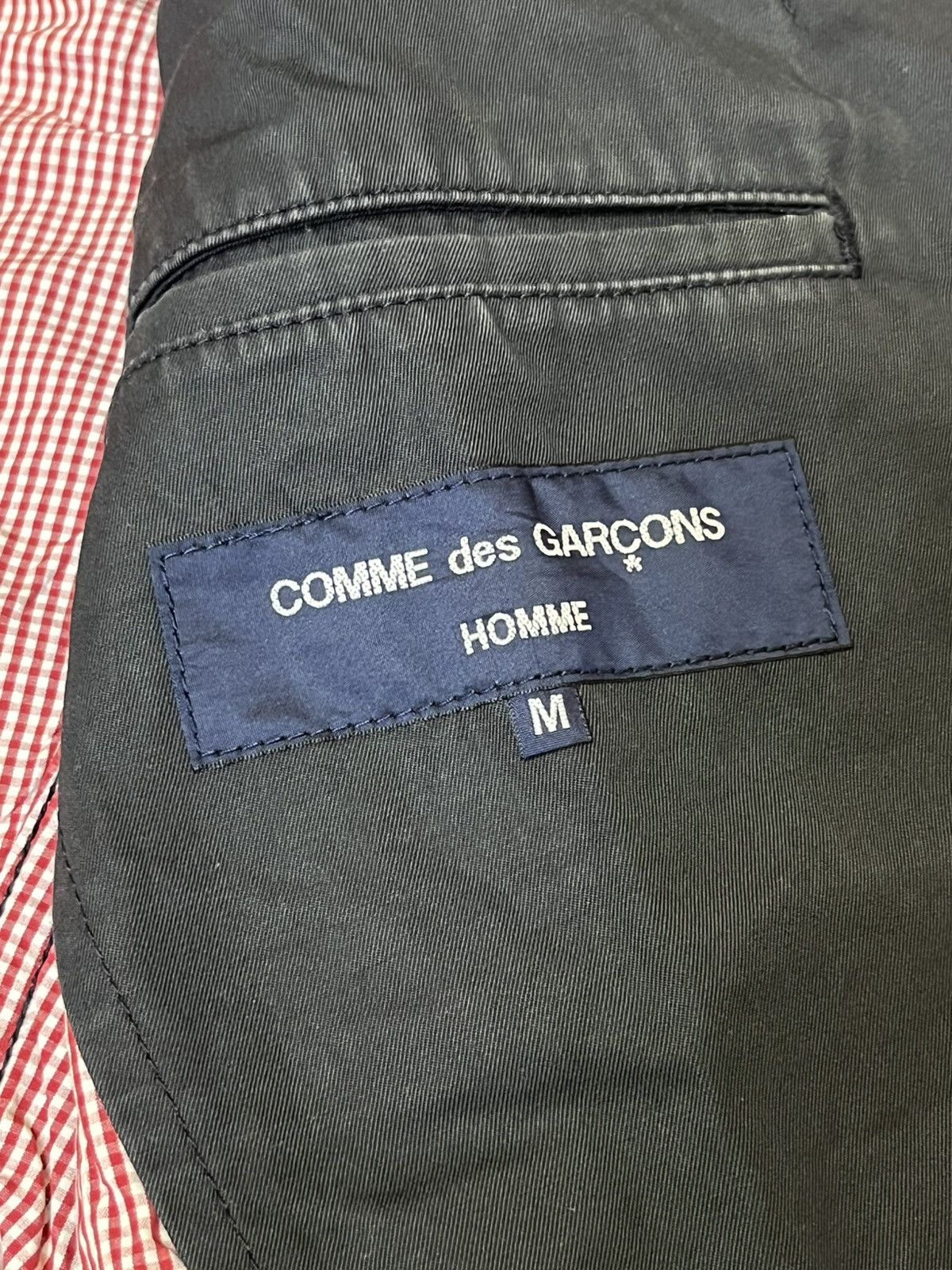 Comme des Garcons Iconic🔥Comme des garcon CDG homme cotton blazer/jacket Size US M / EU 48-50 / 2 - 13 Thumbnail