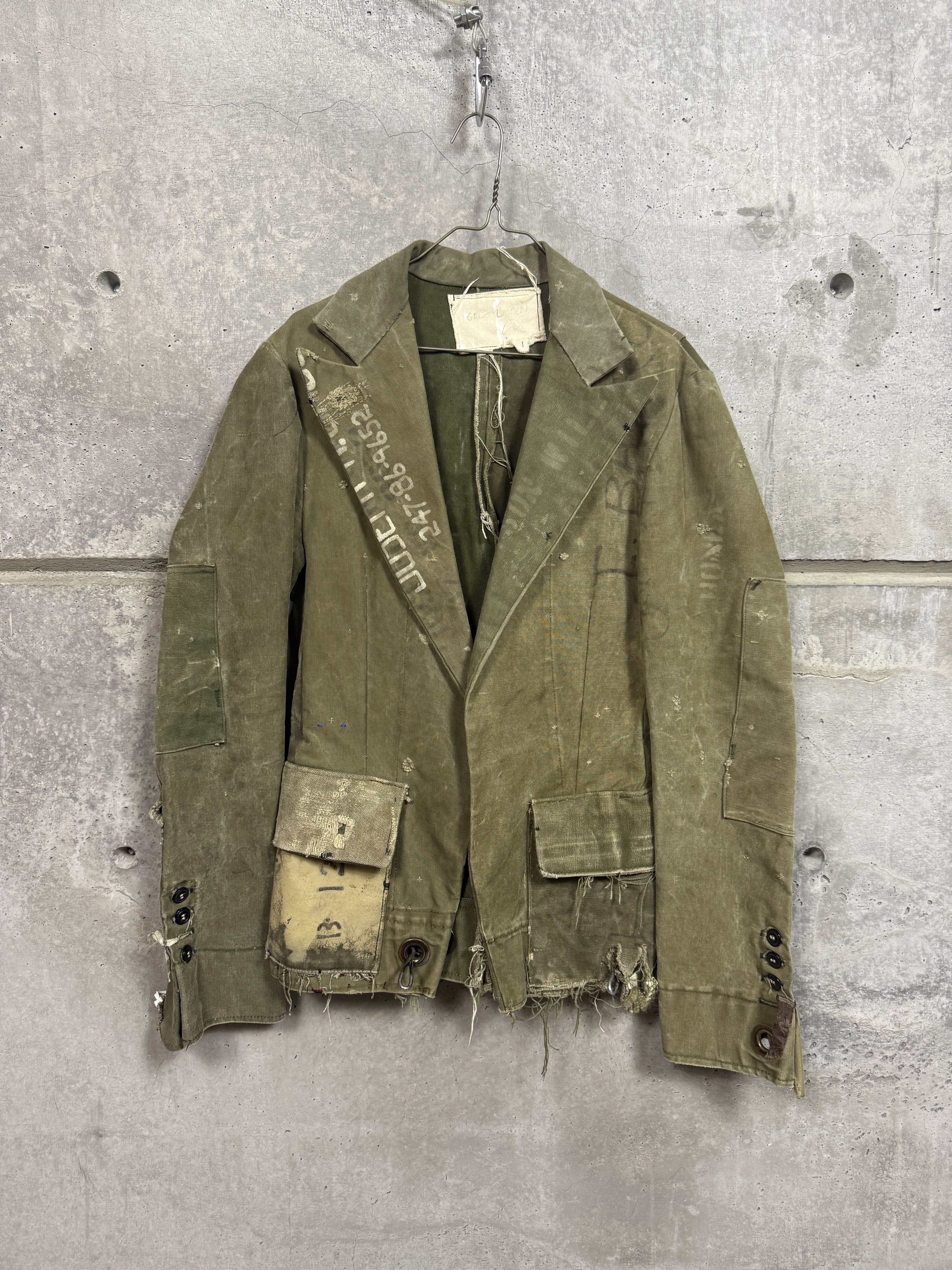 Greg Lauren Greg Lauren AW11 Vest-Back Duffle Bag Jacket Size US S / EU 44-46 / 1 - 1 Thumbnail