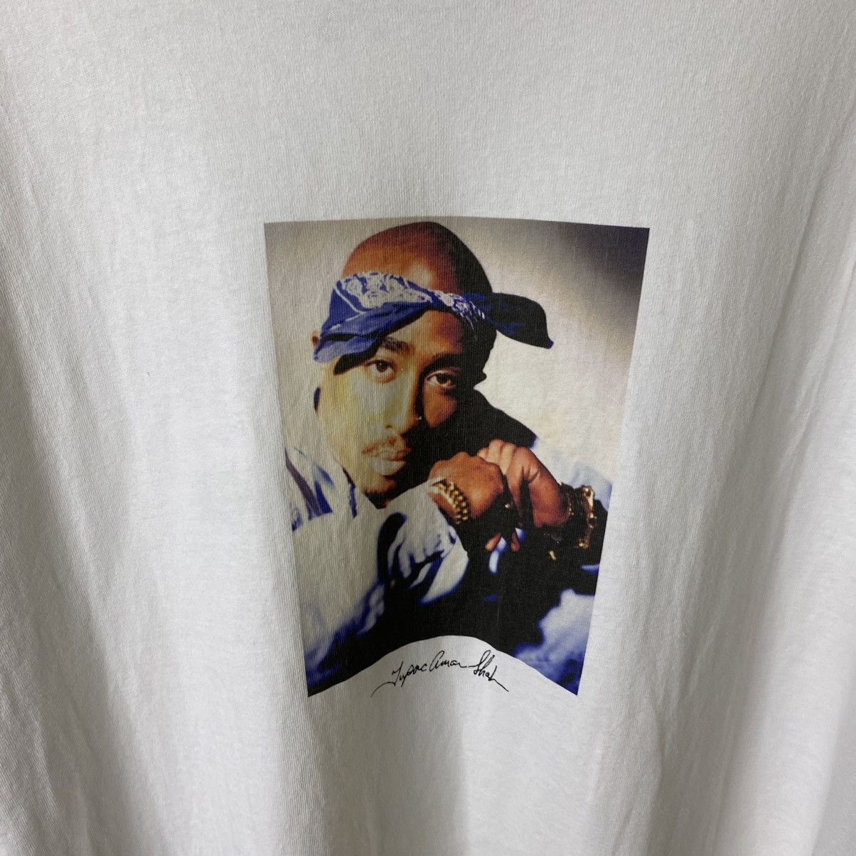 Rap Tees Tupac Shakur x H&M Collaboration T Shirt Size US XXL / EU 58 / 5 - 2 Thumbnail