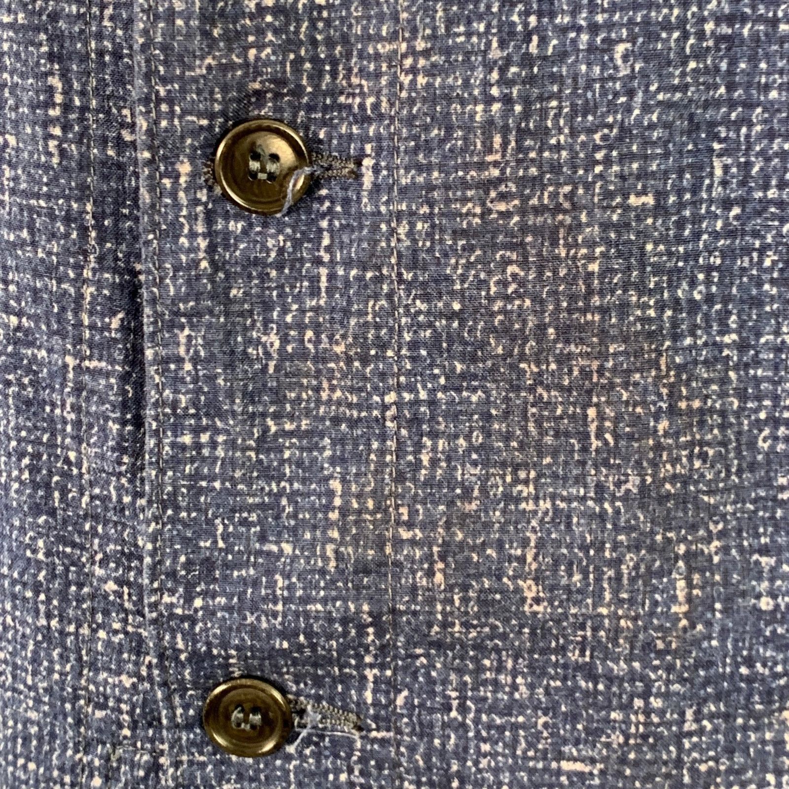 Other POST O'ALLS Size XL Navy Grey Marbled Cotton Shirt Jacket Size US XL / EU 56 / 4 - 6 Thumbnail