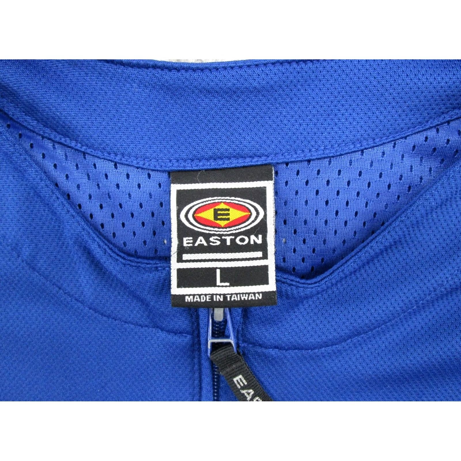 Vintage VINTAGE Easton Windbreaker Jacket Long Sleeve Blue 1/4 Zip Regular Size L Men Baseball 80s Outdoor Sports Size US L / EU 52-54 / 3 - 2 Thumbnail