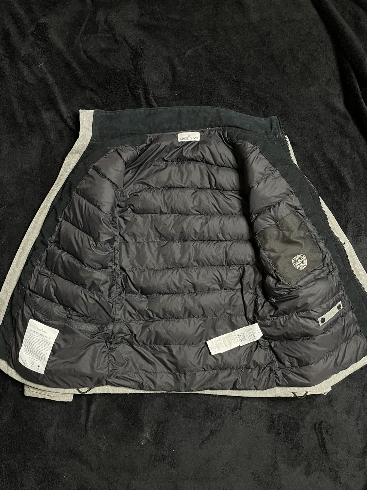 Stone Island Stone Island Ice Jacket Wool Blend Grey 2014 Size L Size US L / EU 52-54 / 3 - 8 Thumbnail