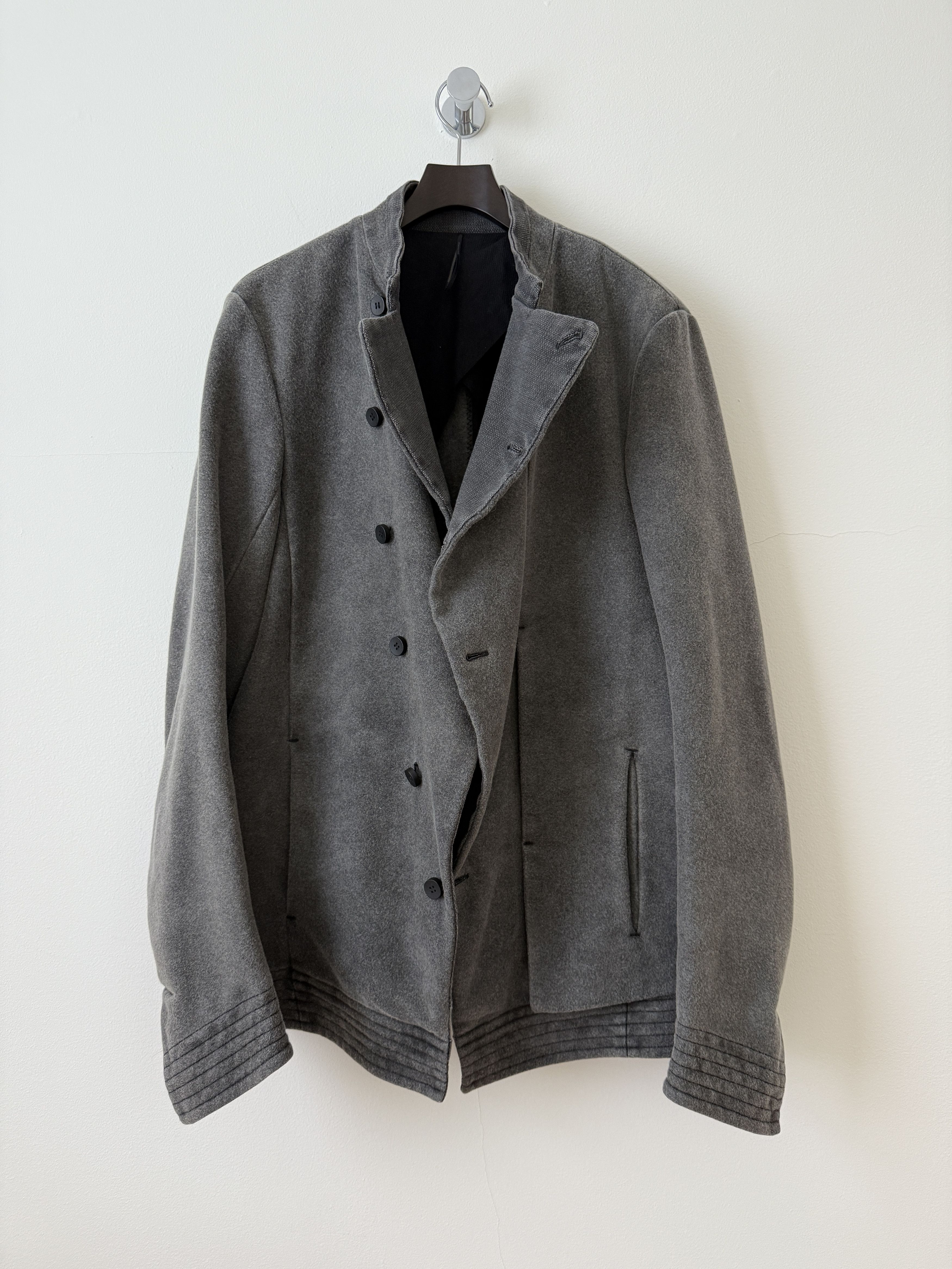 Masnada Wool Asymmetrical Peacoat Size US M / EU 48-50 / 2 - 4 Thumbnail