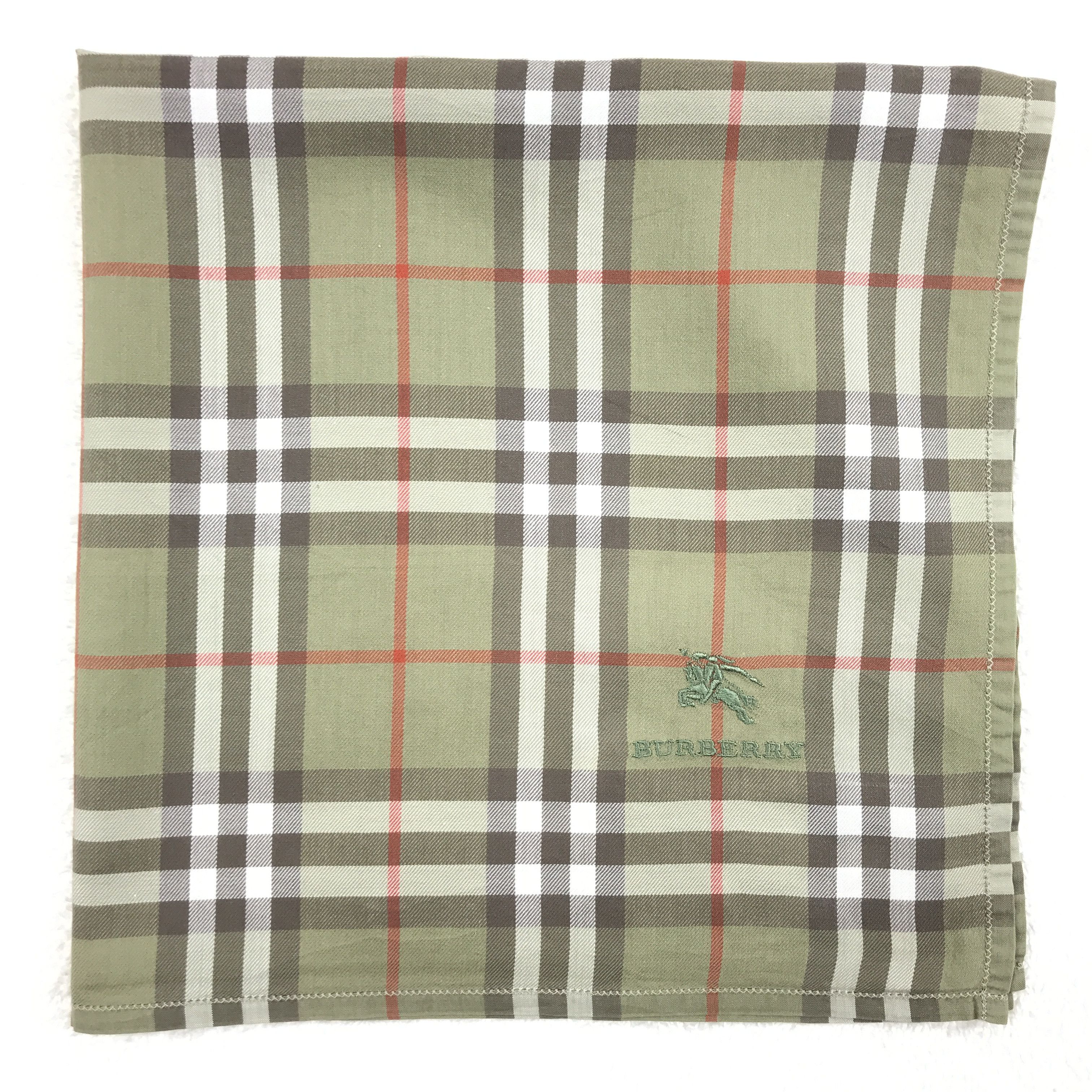 Burberry × Vintage Vintage Burberry Bandana Neckerchief Handkerchief Size ONE SIZE - 2 Thumbnail