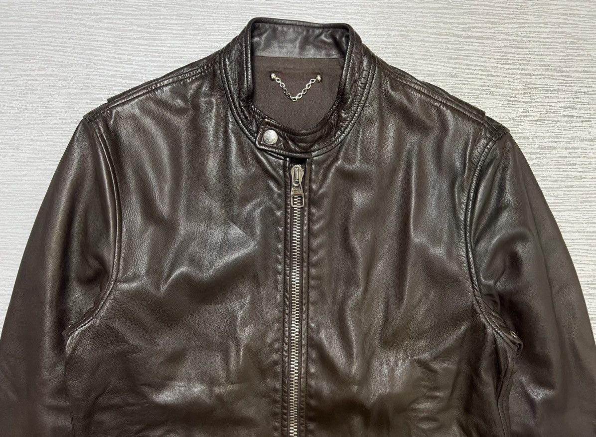 Louis Vuitton Louis Vuitton - Lamb Leather Rider’s Jacket Size US S / EU 44-46 / 1 - 9 Thumbnail