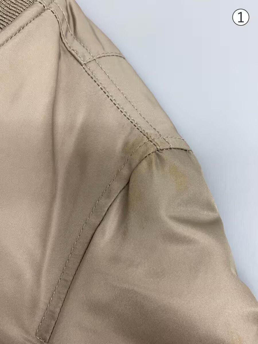 Avirex Avirex x Moussy Ma-1 Nylon Flight Jacket Beige Size US S / EU 44-46 / 1 - 7 Thumbnail