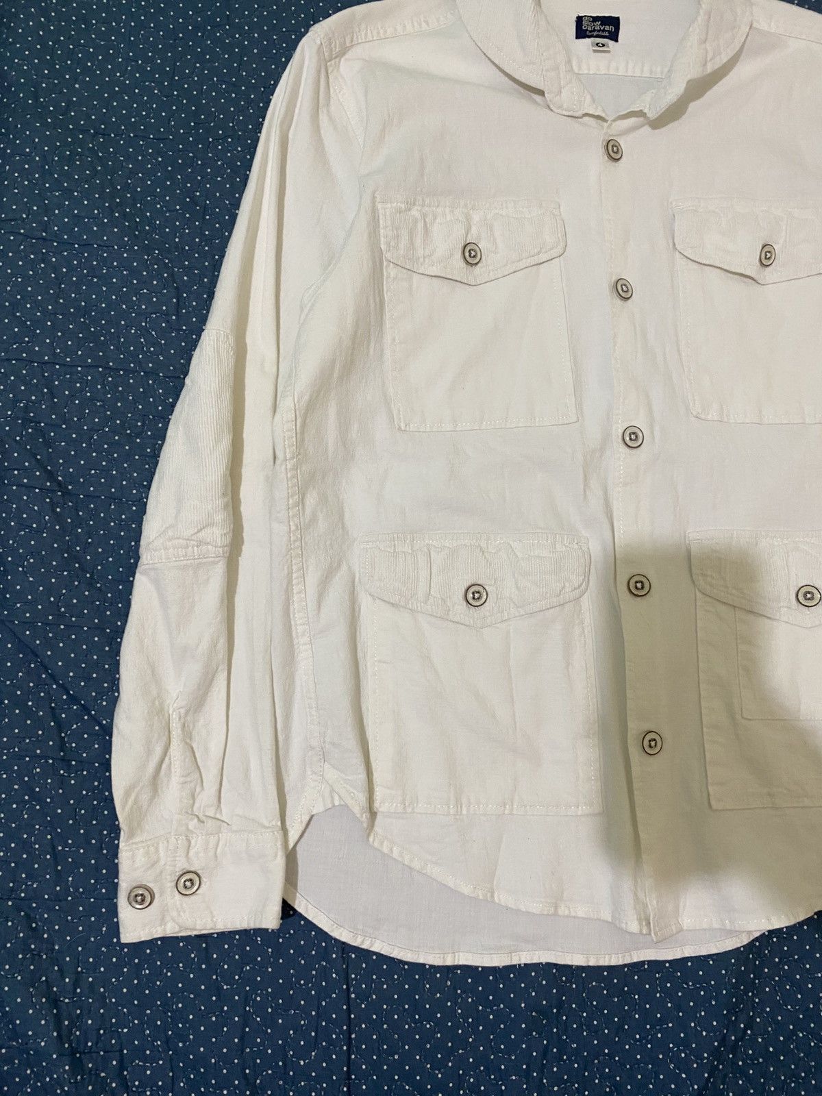 go slow caravan Go Slow Caravan - Button L/S Corduroy Size US XL / EU 56 / 4 - 6 Thumbnail