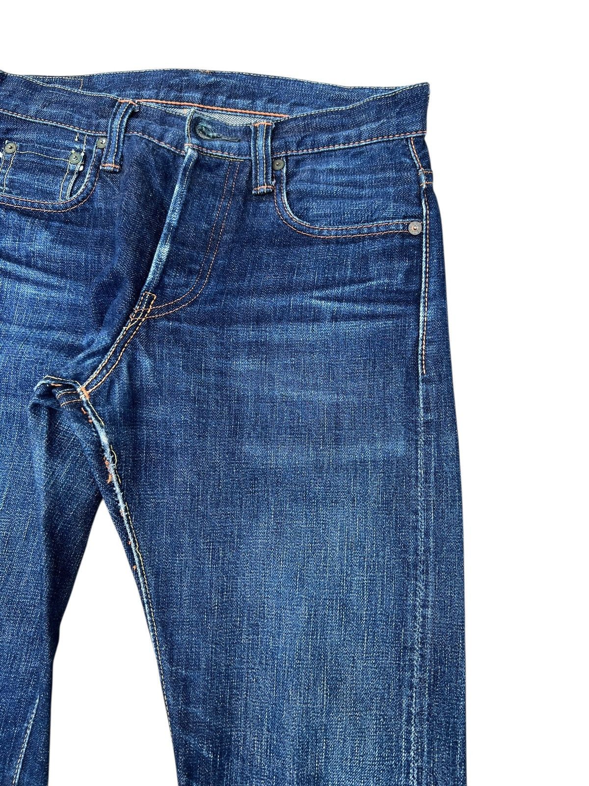 Full Count & Co. Vintage Full Count Japan Hidden Rivets Denim Selvedge Jeans Size US 27 - 12 Thumbnail