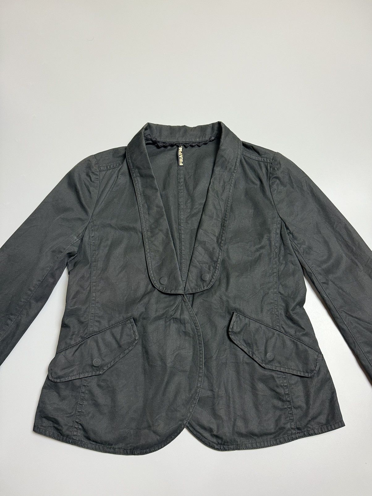 Frapbois Issey Miyake Frapbois Blazer Coat Jacket Size S / US 4 / IT 40 - 4 Thumbnail