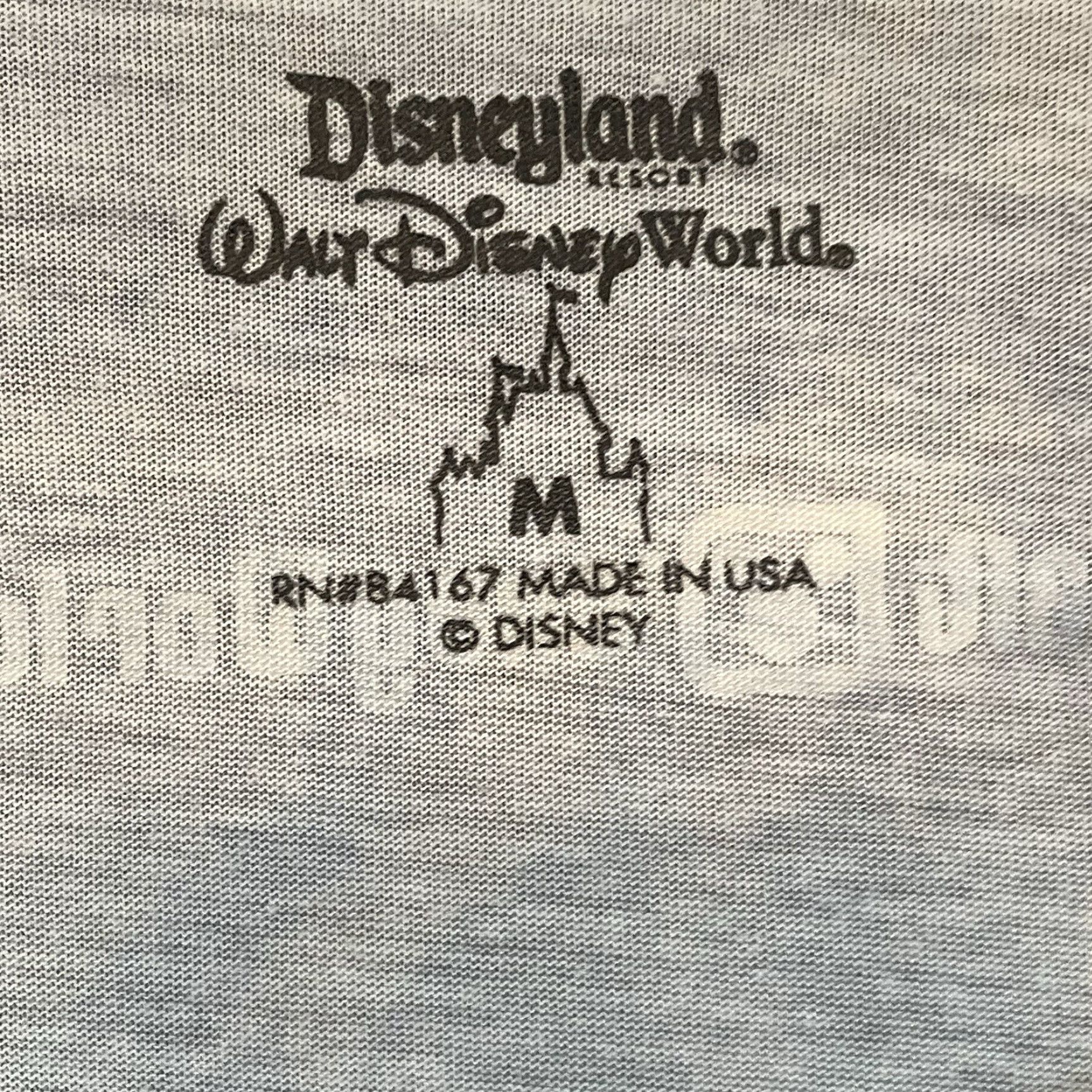 Vintage DISNEYLAND RESORT T-Shirt Women Mickey Mouse Blue All Over Print 40 years of Magic M Size M / US 6-8 / IT 42-44 - 4 Thumbnail