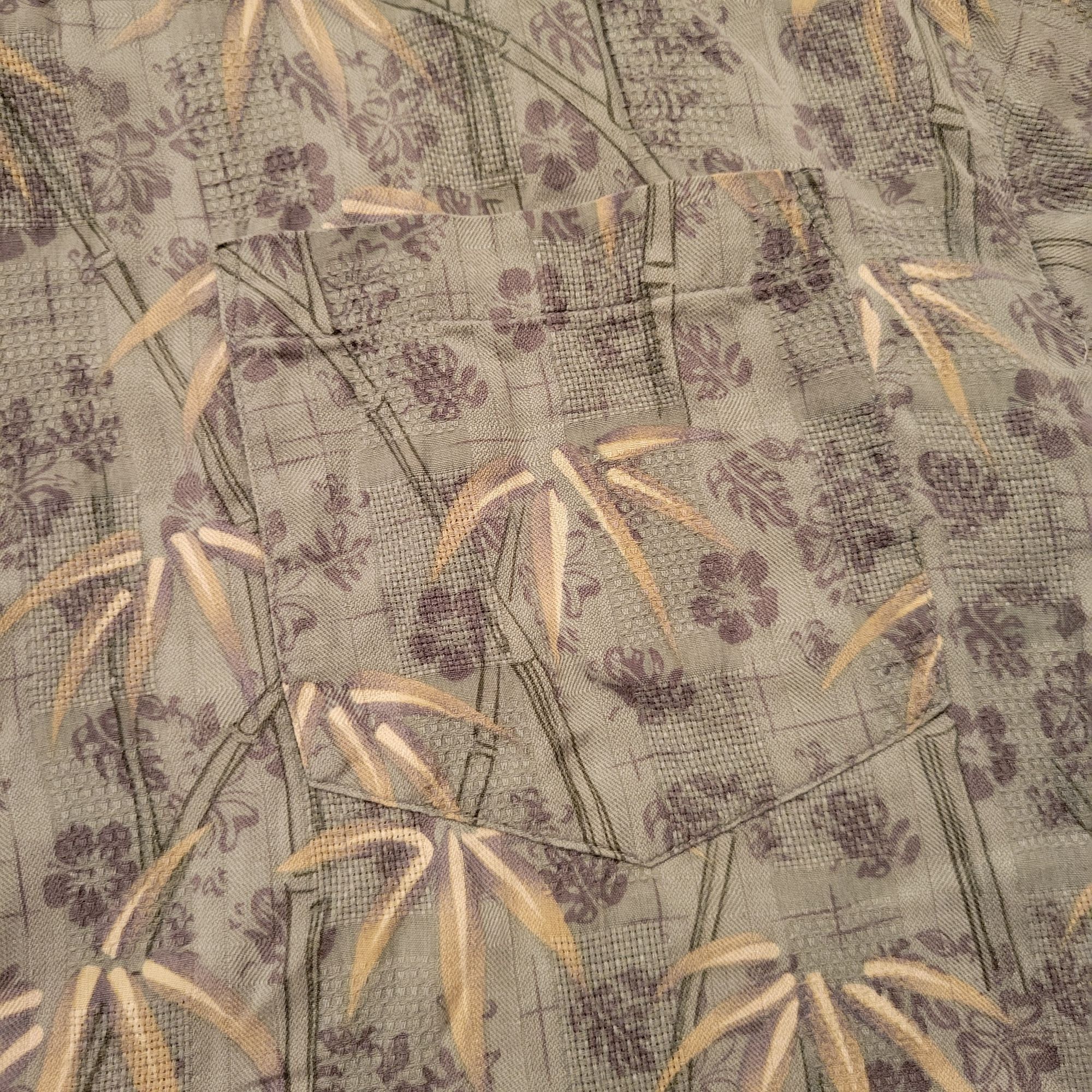 Other Bermuda Bay XL Hawaiian Button Up Shirt Silk Floral Bamboo P Size US XL / EU 56 / 4 - 5 Thumbnail