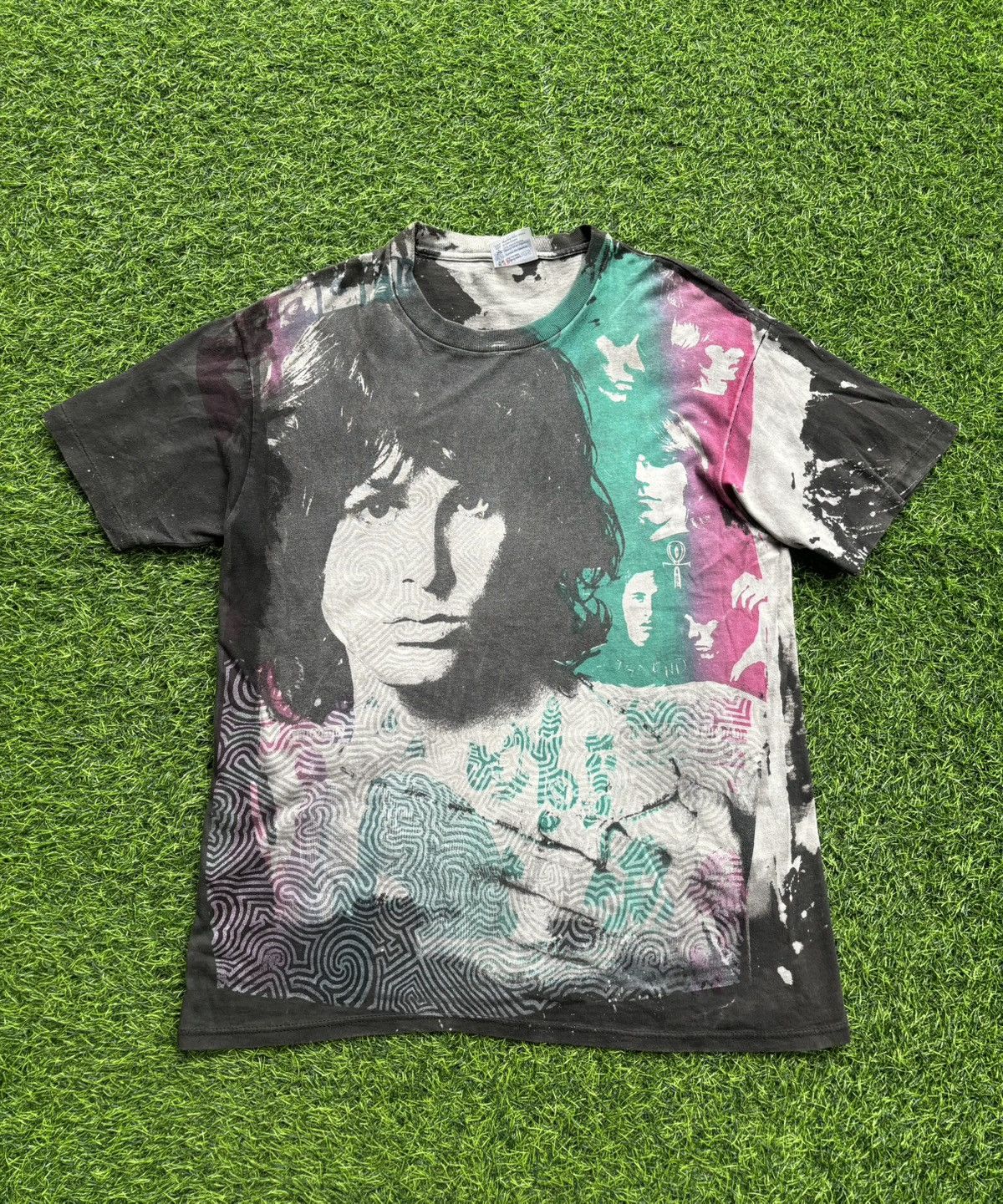 Band Tees Vintage Mosquitohead The Doors Jim Morrison Tshirt Size US L / EU 52-54 / 3 - 1 Thumbnail
