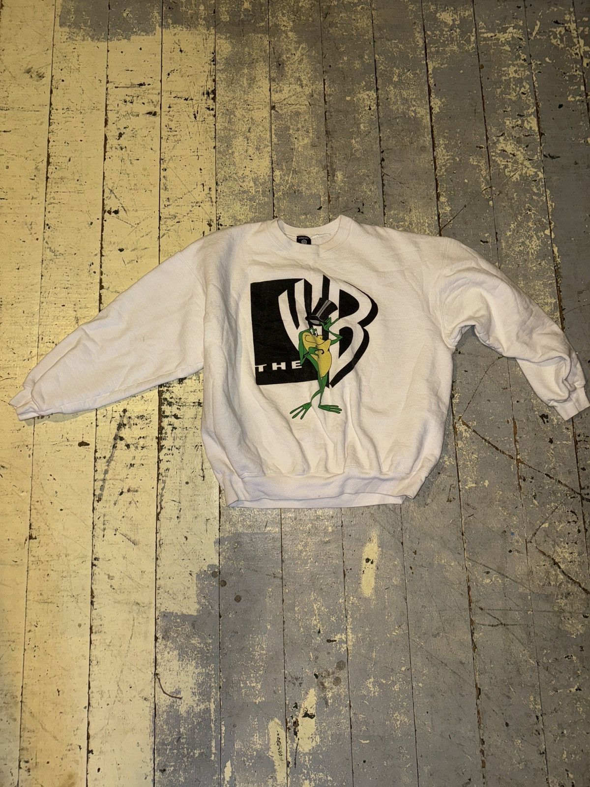 Vintage × Warner Bros Warner Bros. Studio Store Vintage Michigan J. Frog Crewneck Size US XL / EU 56 / 4 - 1 Thumbnail