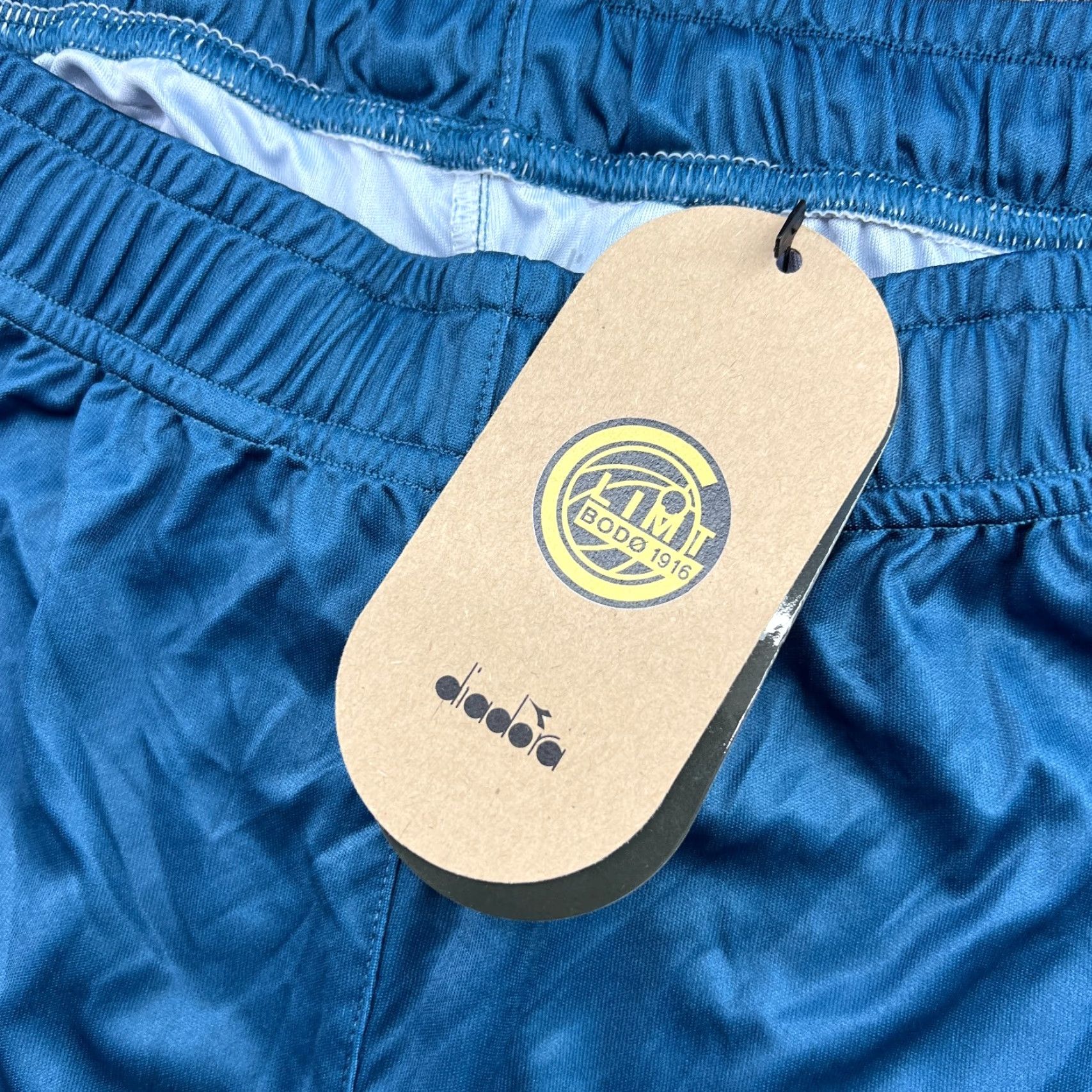 Diadora Diadora FK Bodo Glimt 2021 2022 Away Shorts XL Adult Football Norway Blue Size US 36 / EU 52 - 4 Thumbnail