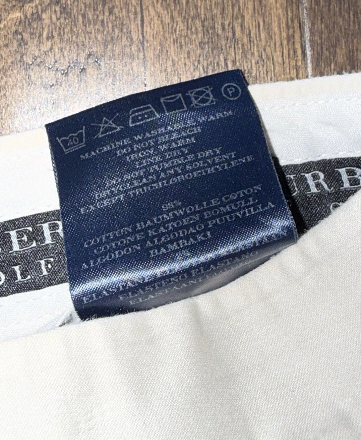 Burberry Vintage 90s Tan Burberry Golf Stretch Pants 32X27 Size US 32 / EU 48 - 4 Thumbnail