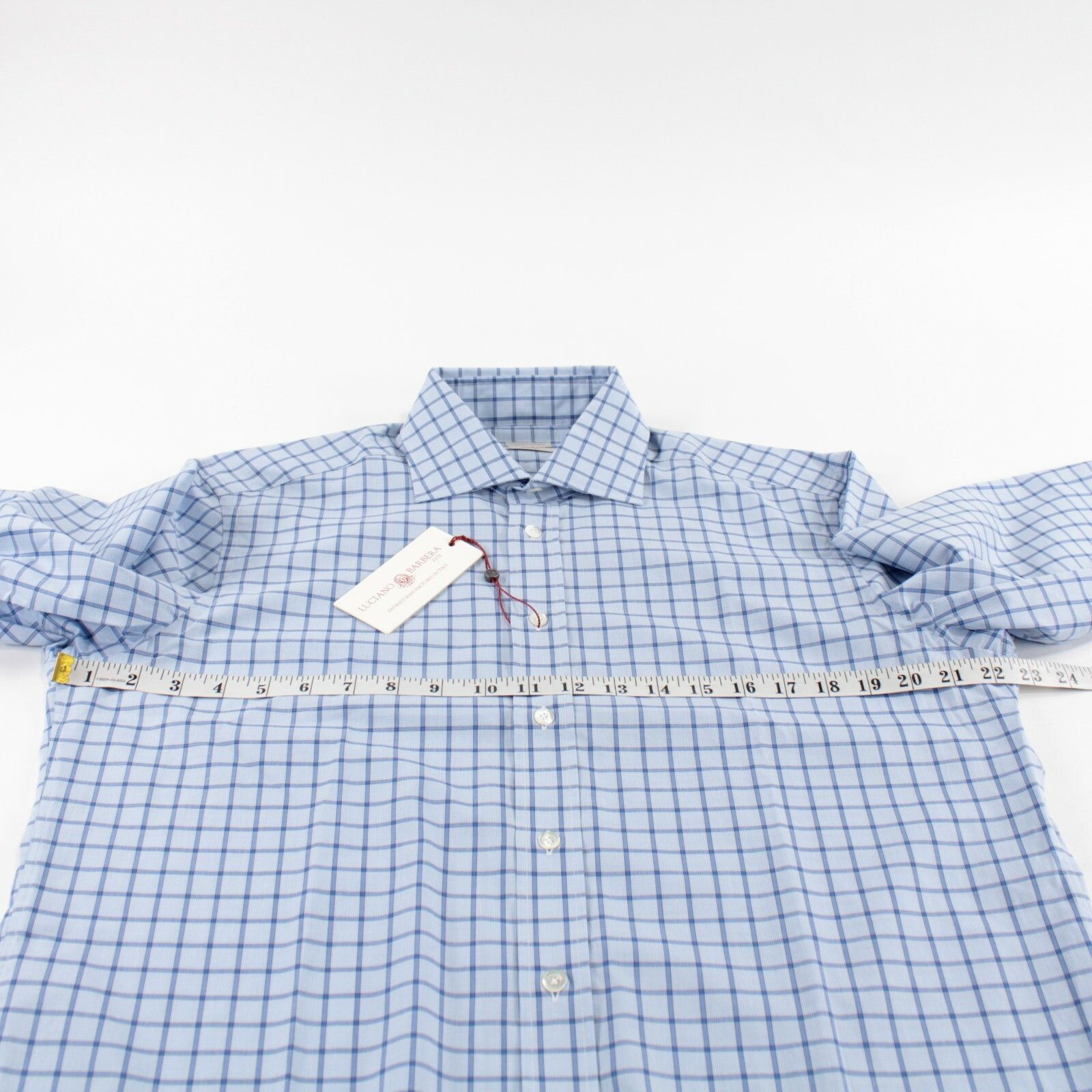 Luciano Barbera Luciano Barbera New with tags Shirt Size L US In Blue Size US L / EU 52-54 / 3 - 6 Thumbnail