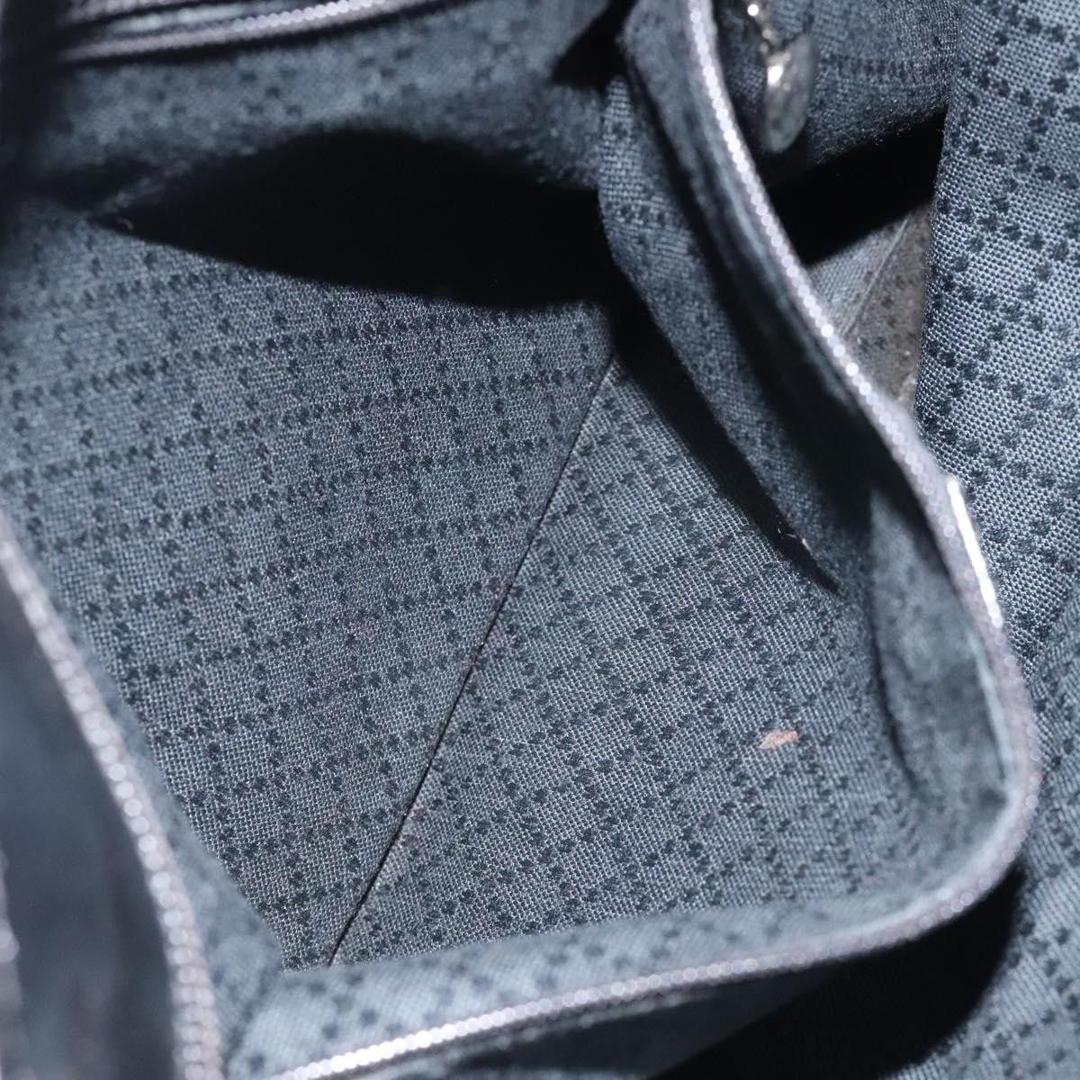 Gucci GUCCI Tote Bag Nylon Leather Black Silver 002 123 002 123 Size ONE SIZE - 19 Thumbnail