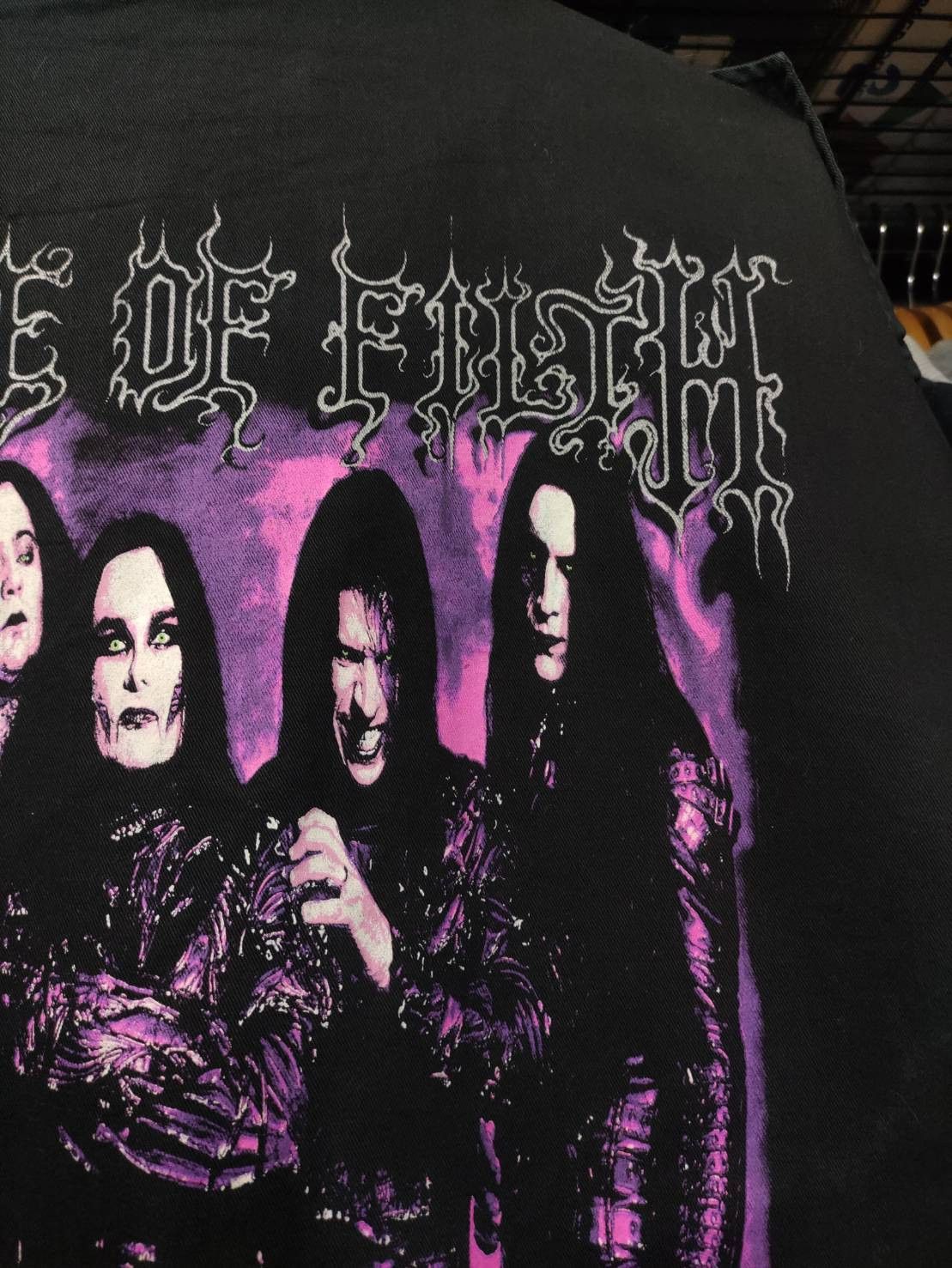 Band Tees Very Rare! Vtg 00's Cradle of Filth Foul Metal Jacket/Hoodie Size US XL / EU 56 / 4 - 14 Thumbnail