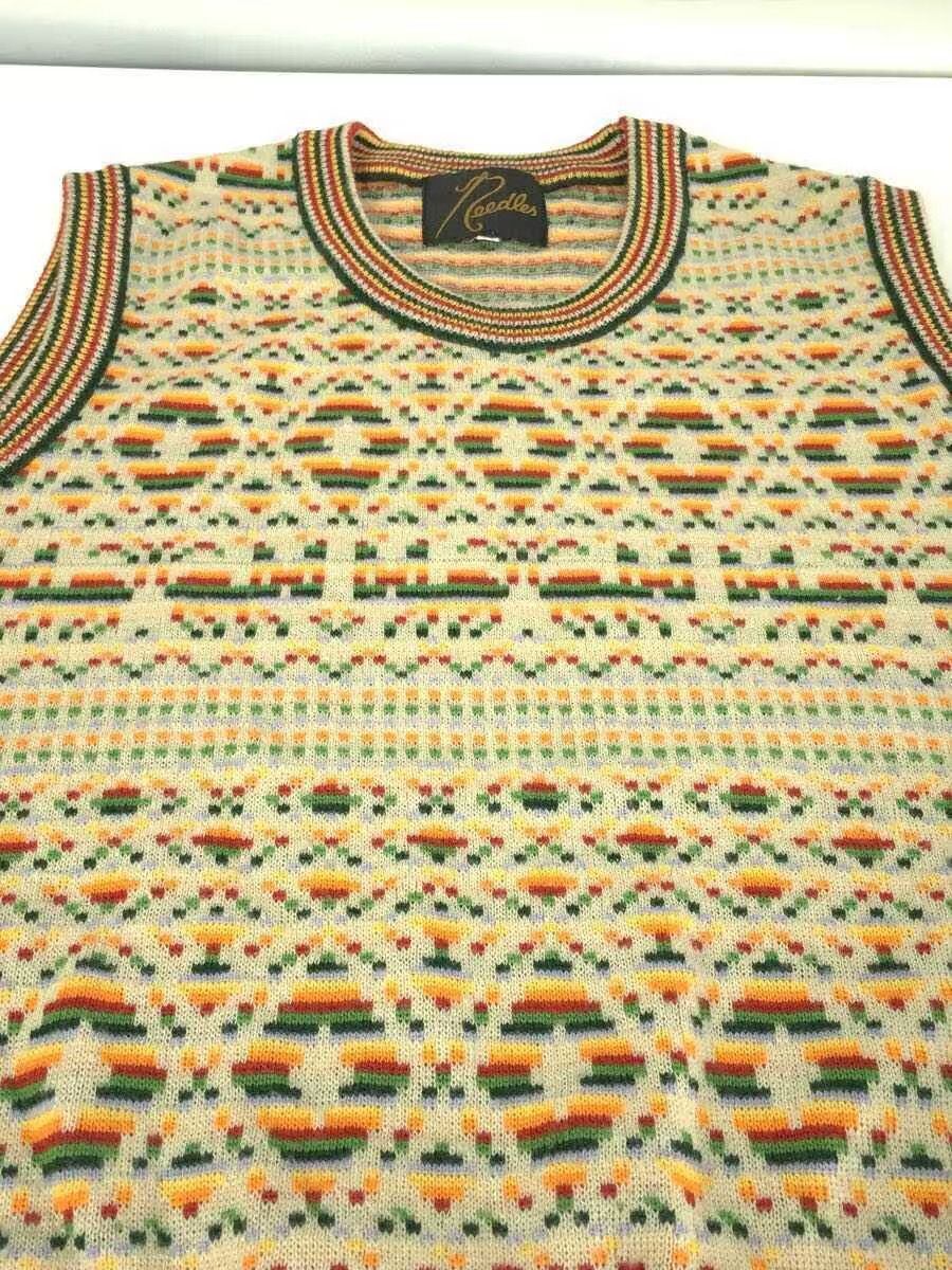 Needles Tribal Pattern Wool Knit Sweater Vest Size US M / EU 48-50 / 2 - 3 Thumbnail