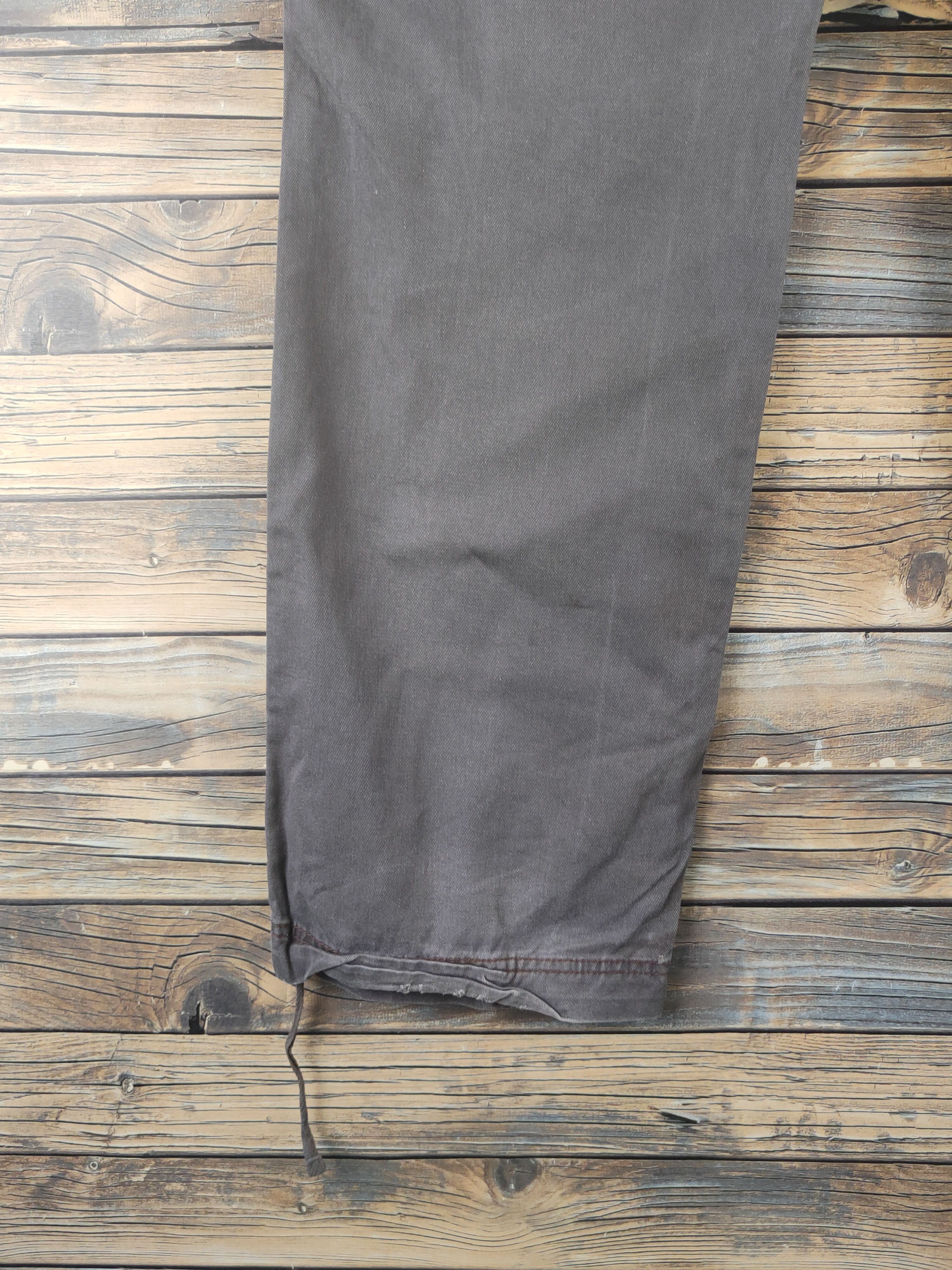 Japanese Brand DL Japanese Brand Dark Gray Multipocket Cargo Pants #1903 Size US 31 - 9 Thumbnail