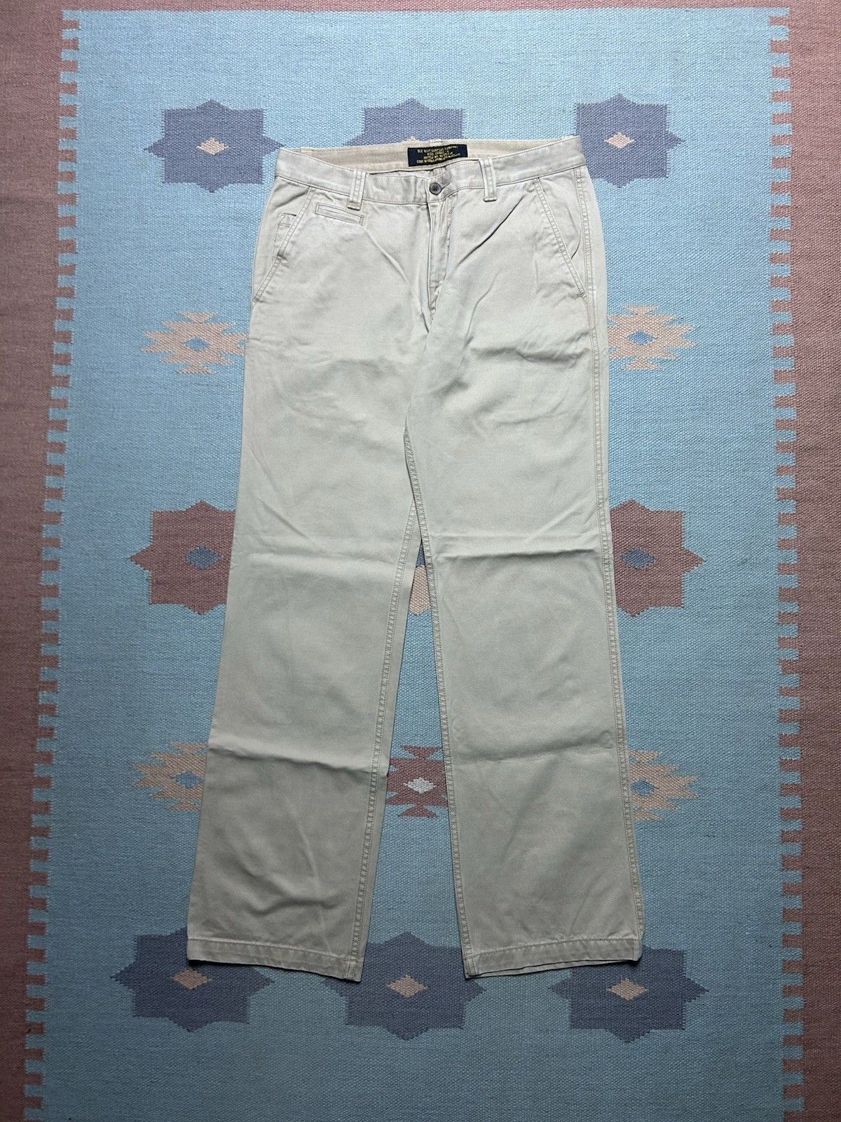 Vintage Vtg y2k old navy surplus pants chino twill military 32x33 Size US 32 / EU 48 - 1 Thumbnail