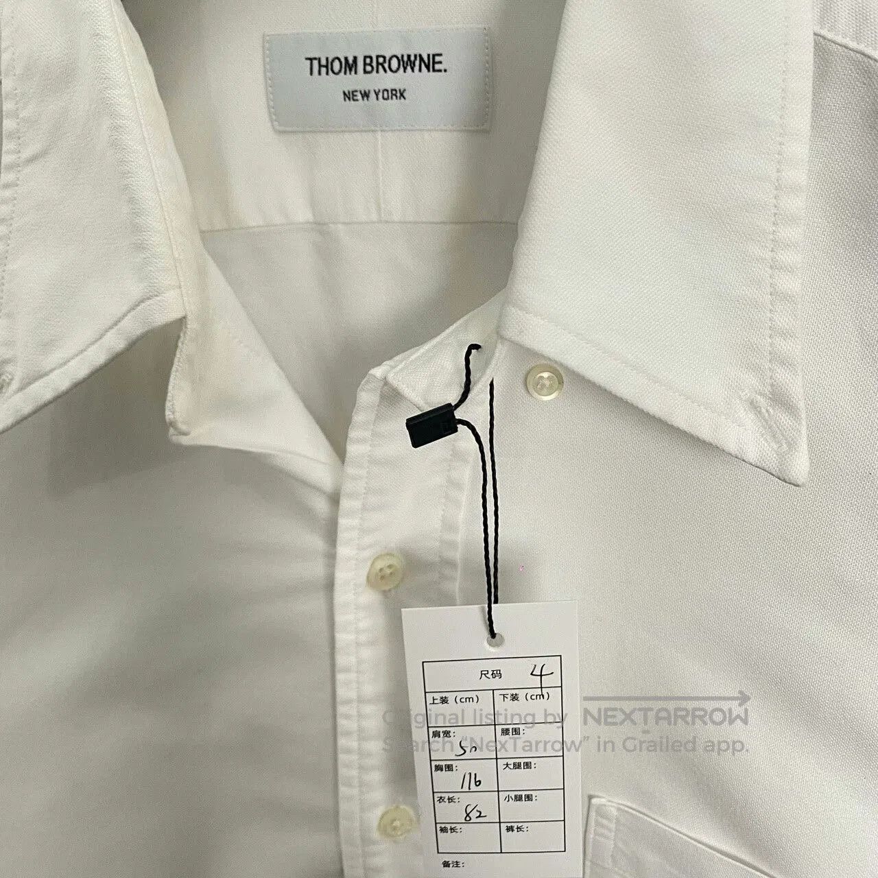 Thom Browne Thom Browne Double Sleeve Shirt. Size US XL / EU 56 / 4 - 3 Thumbnail