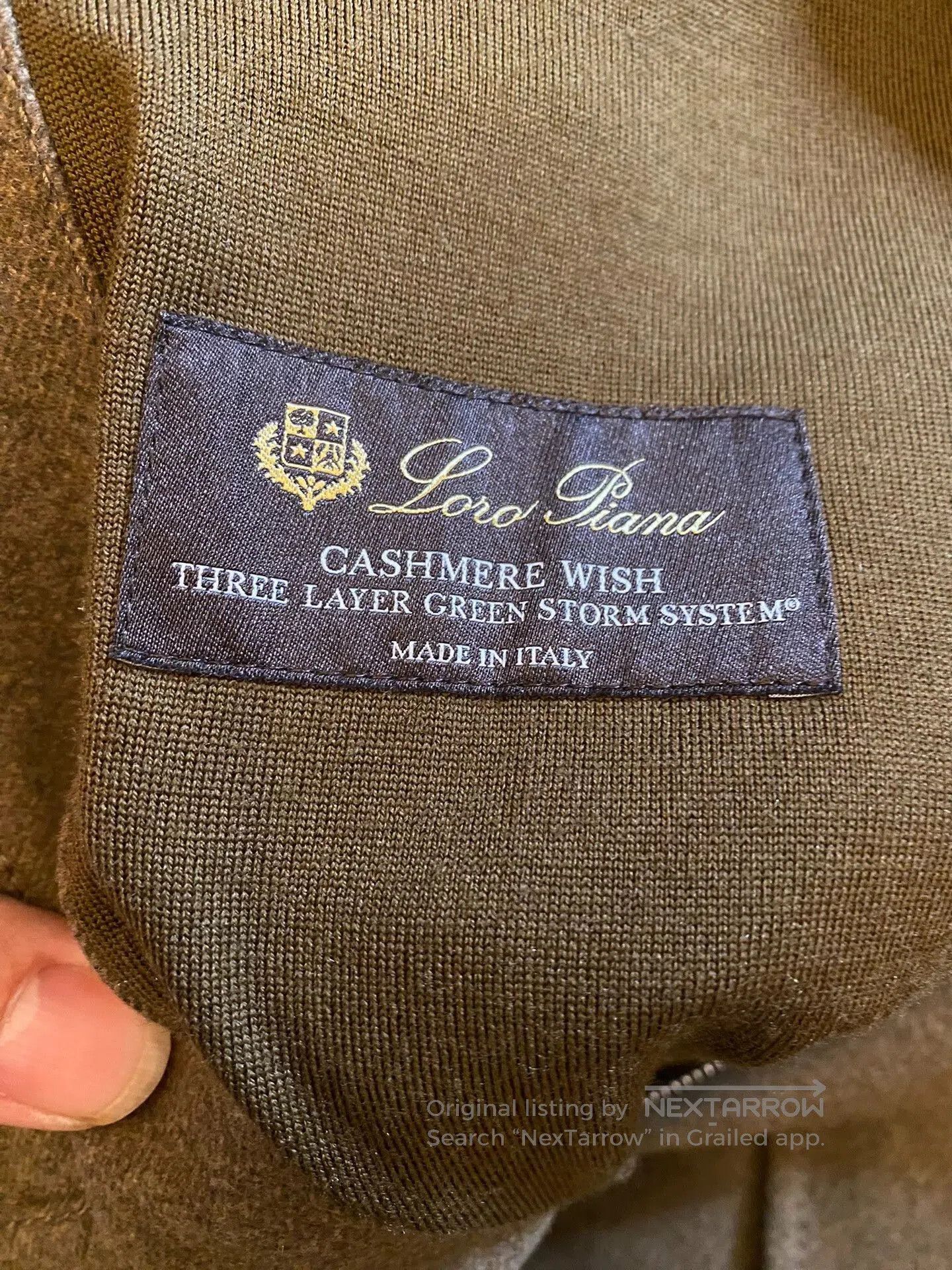 Loro Piana Loro Piana Pilot Jacket with Storm System. Size US M / EU 48-50 / 2 - 6 Thumbnail