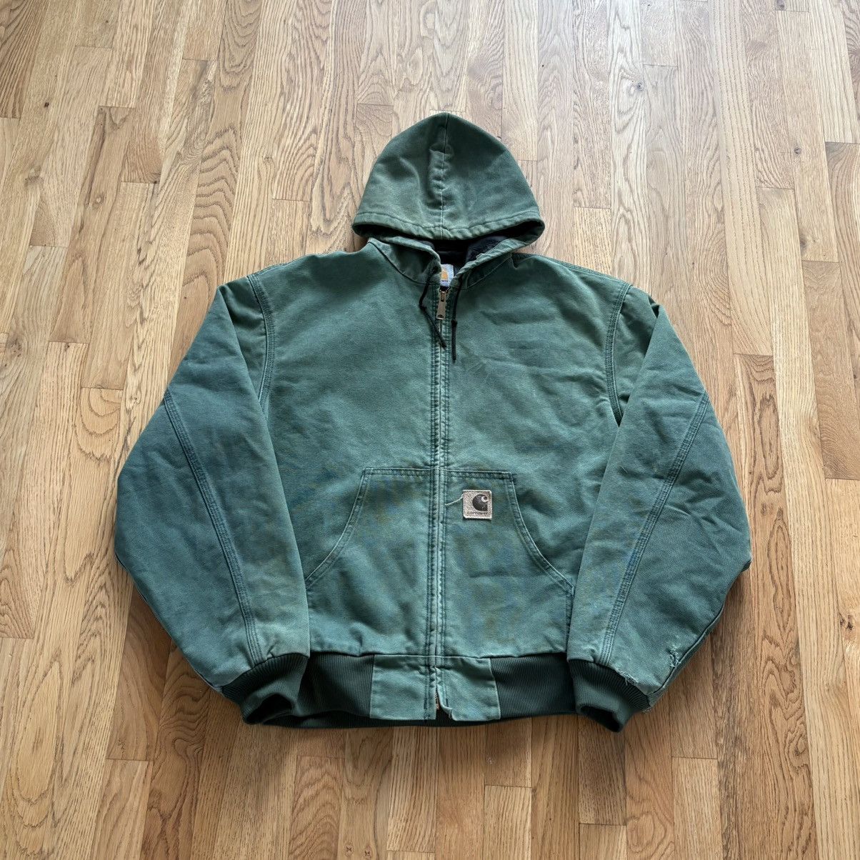 Carhartt Aspen green carhartt jacket Size US L / EU 52-54 / 3 - 1 Thumbnail