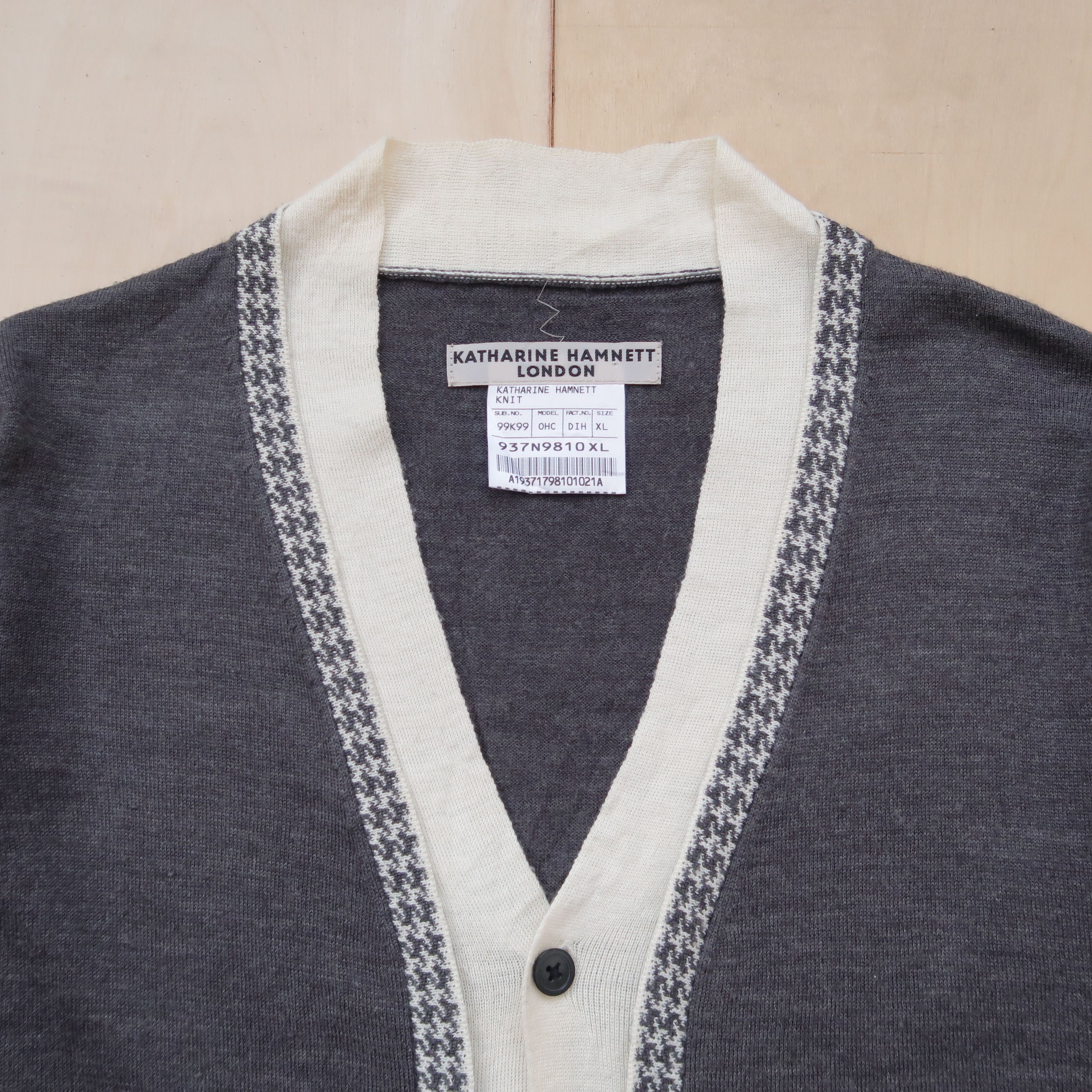 Katharine Hamnett London Katharine Hamnett London Ethnic Fuzzy Cardigan Knit Size US XL / EU 56 / 4 - 3 Thumbnail